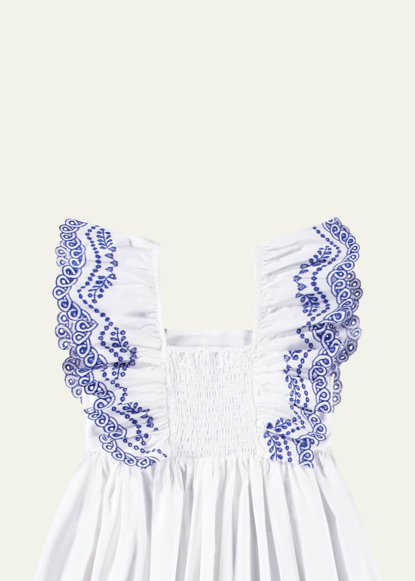 Molo Girl's Clementine Ruffle Dress, Size 3T-6 Image 3 of 3