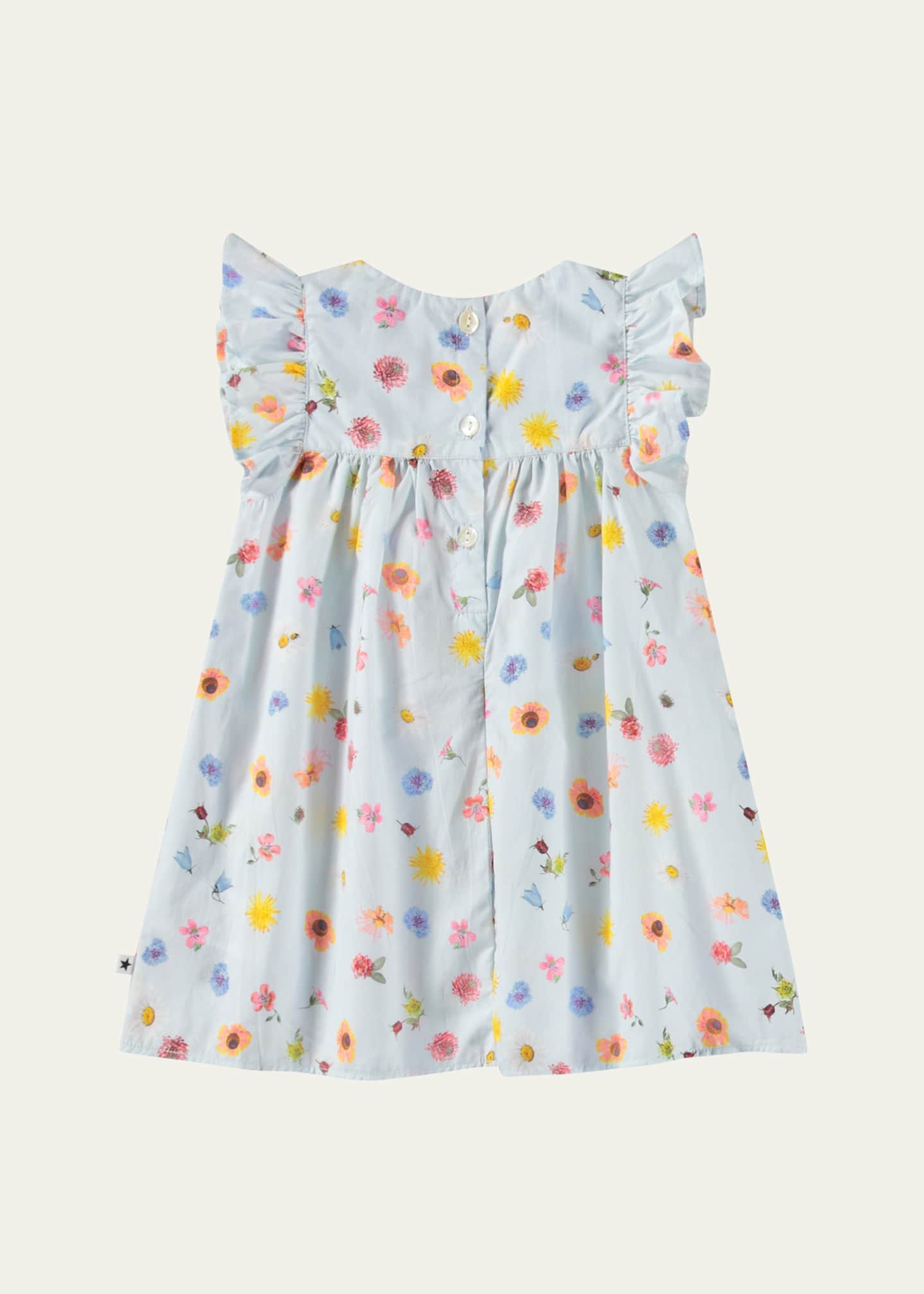 Molo Girl's Cacao Dress, Size 6M-2 Image 2 of 3