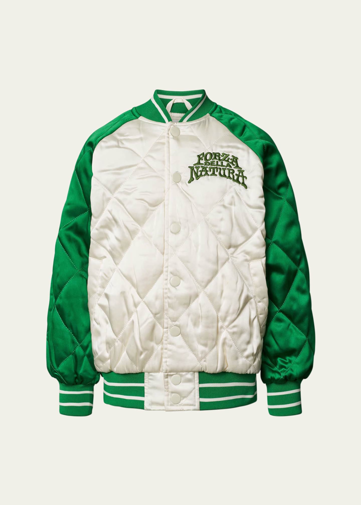 Molo Boy's Haru Varsity Jacket, Size 8-16 Image 1 of 3