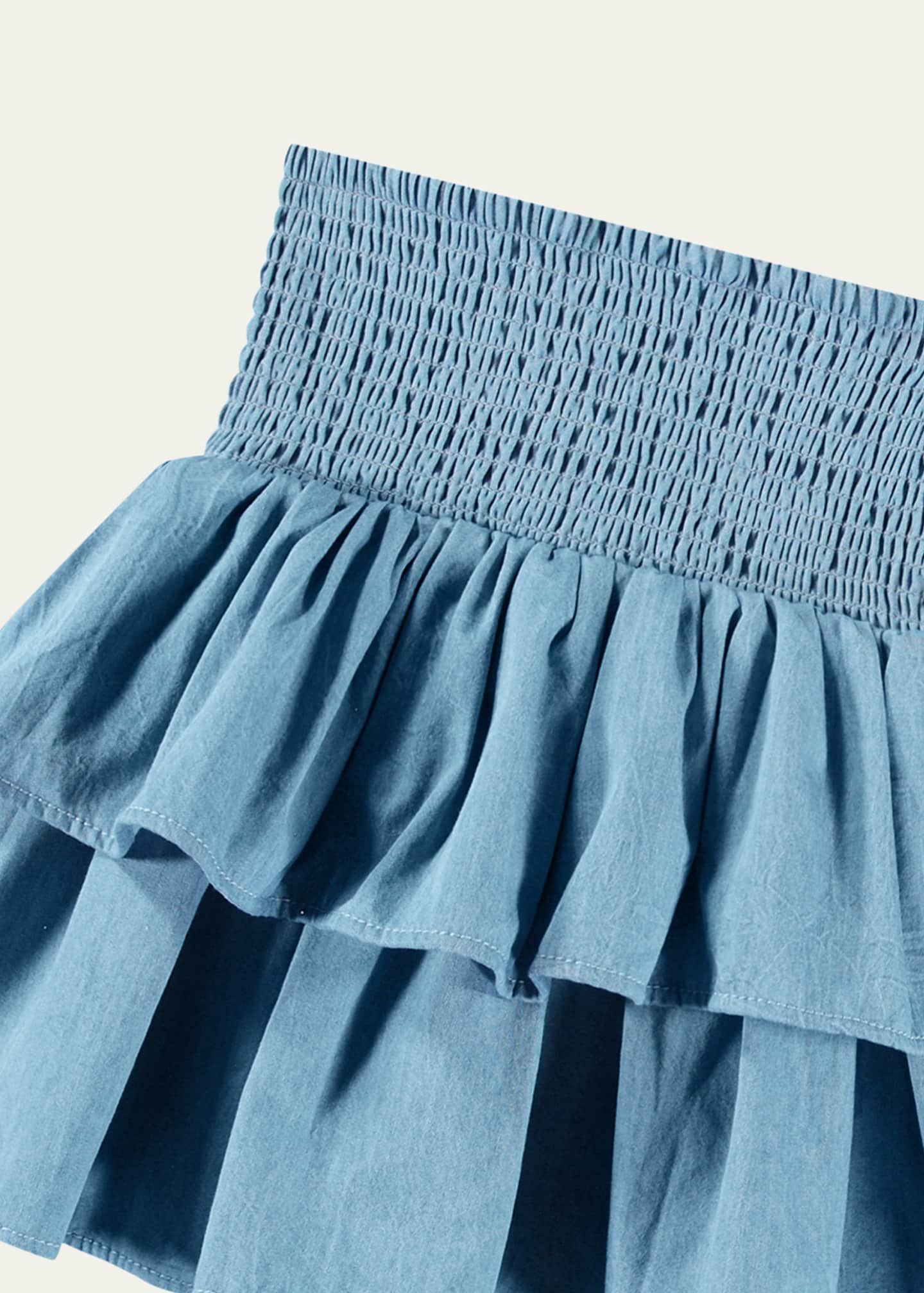 Molo Girl's Bonita Ruffle Skirt, Size 3T-6 Image 3 of 3