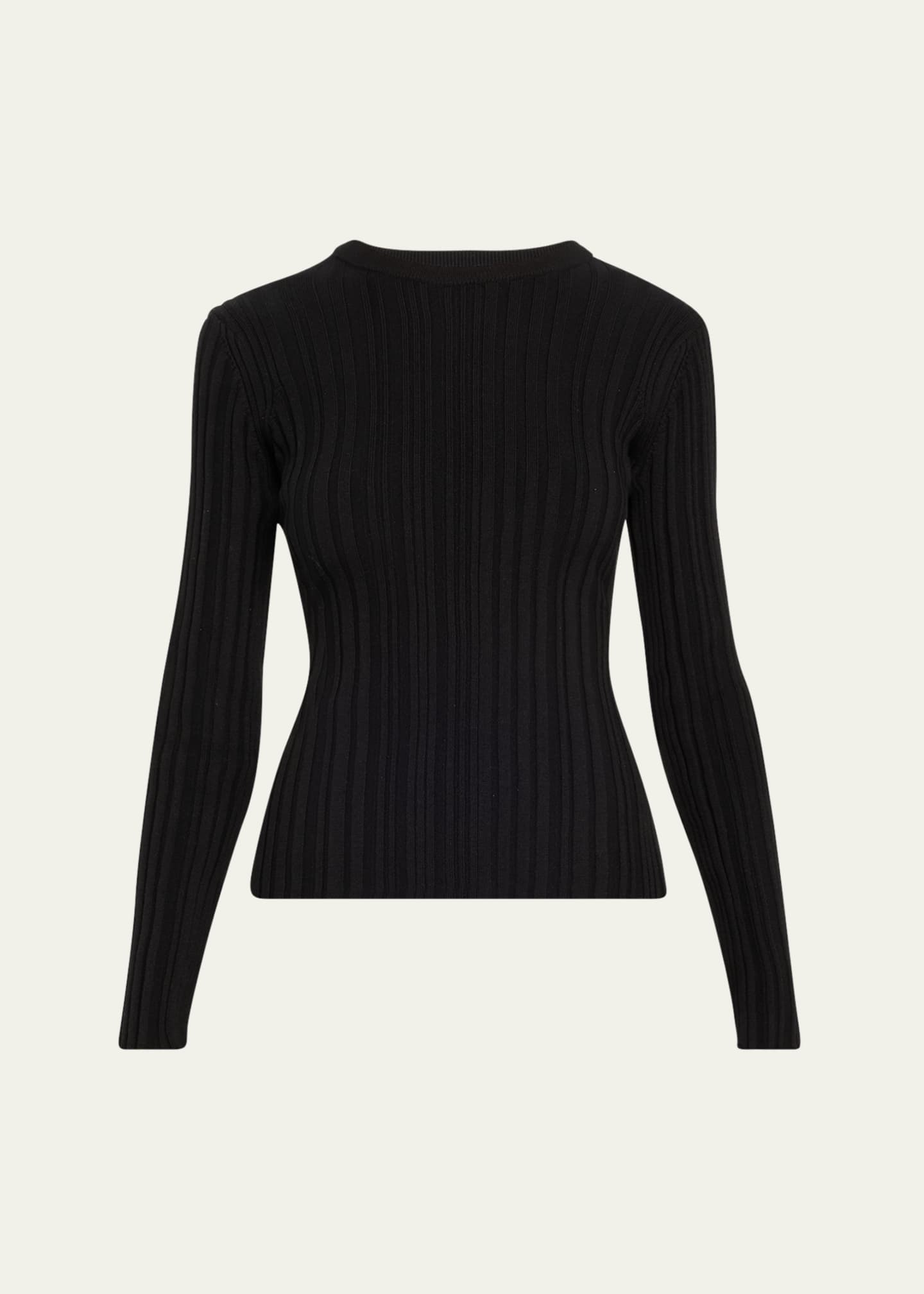 Elsa Rib Long-Sleeve Top