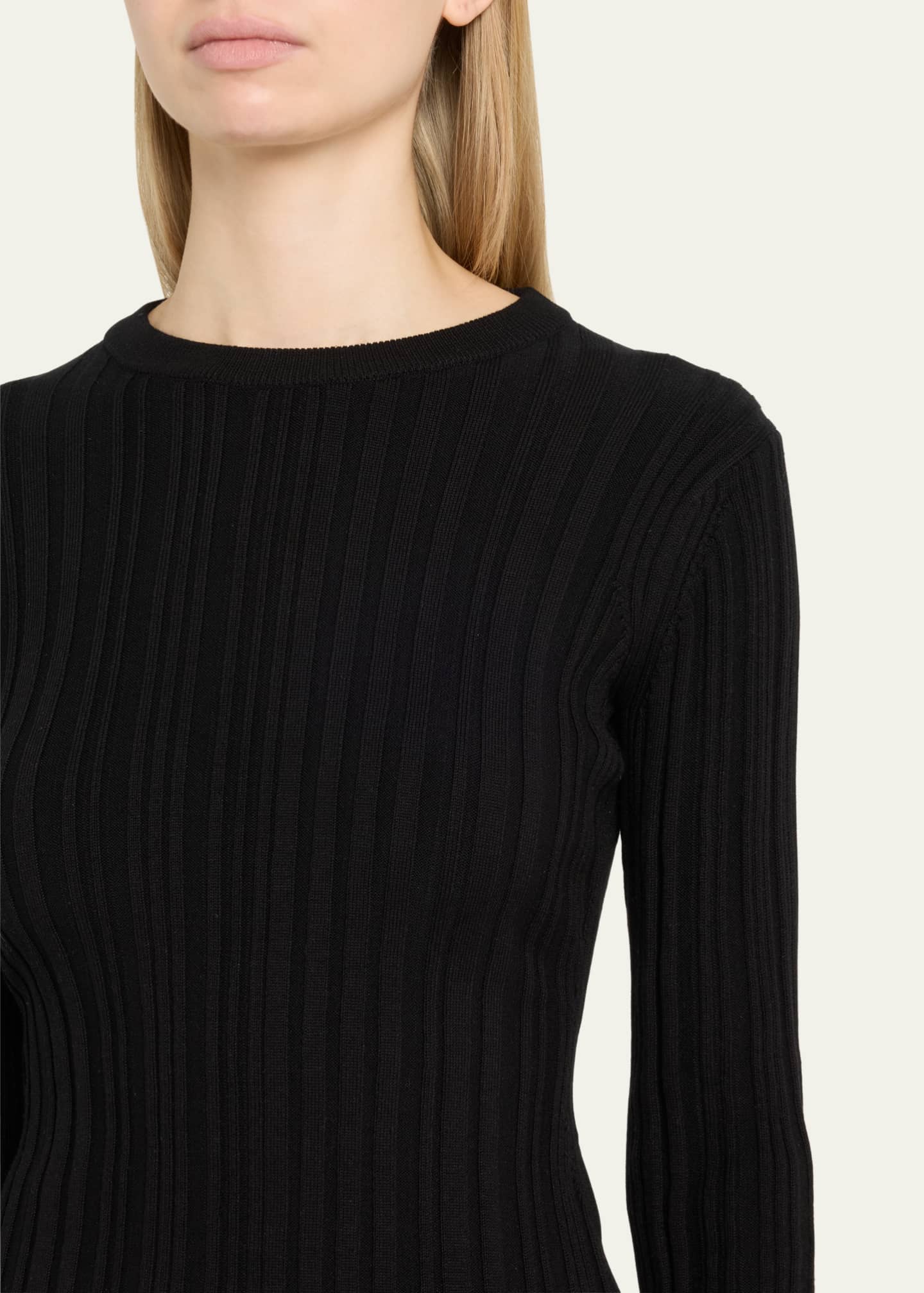 Elsa Rib Long-Sleeve Top