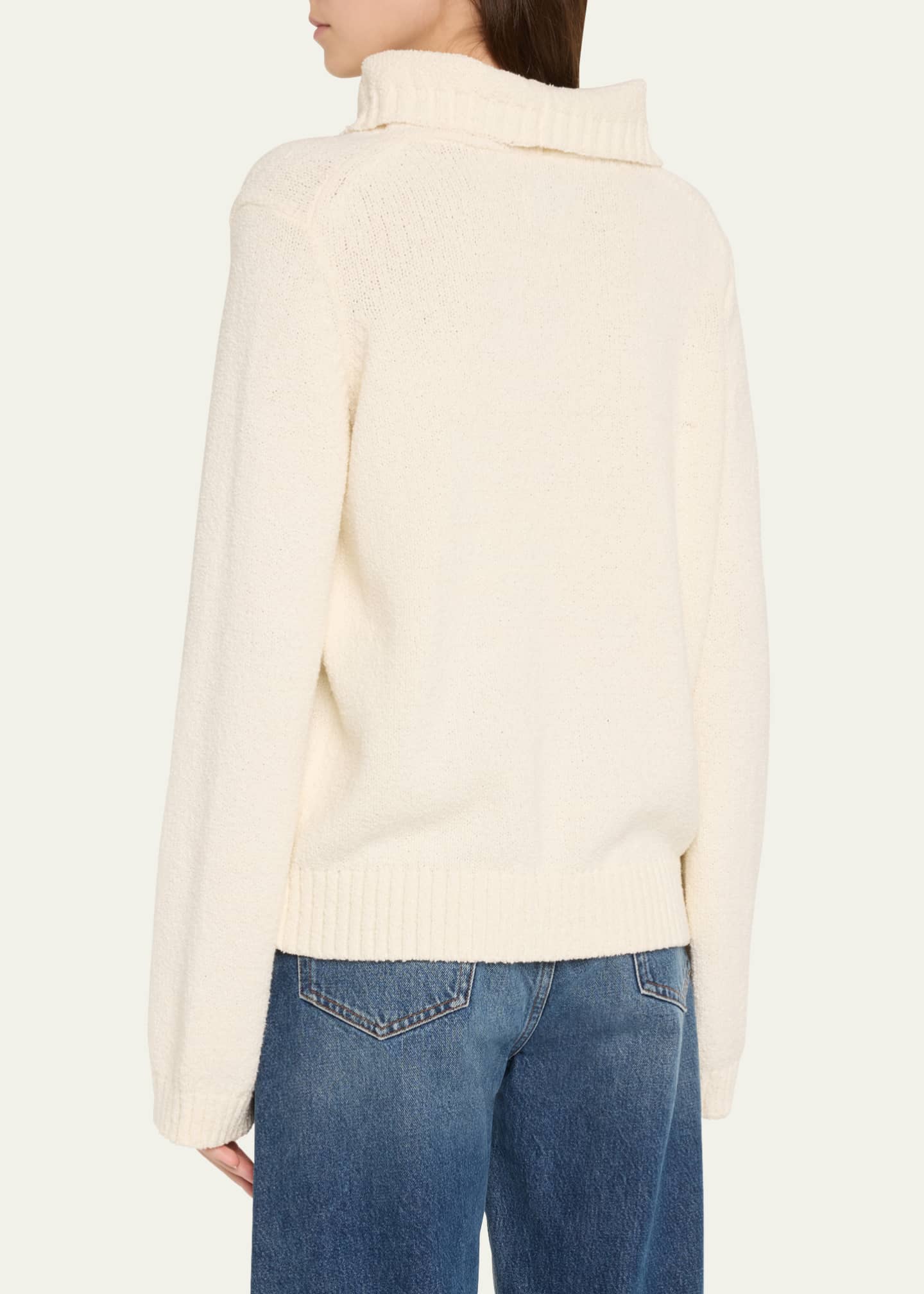 Loulou Studio Bahia V-Neck Sweater Image 3 of 5