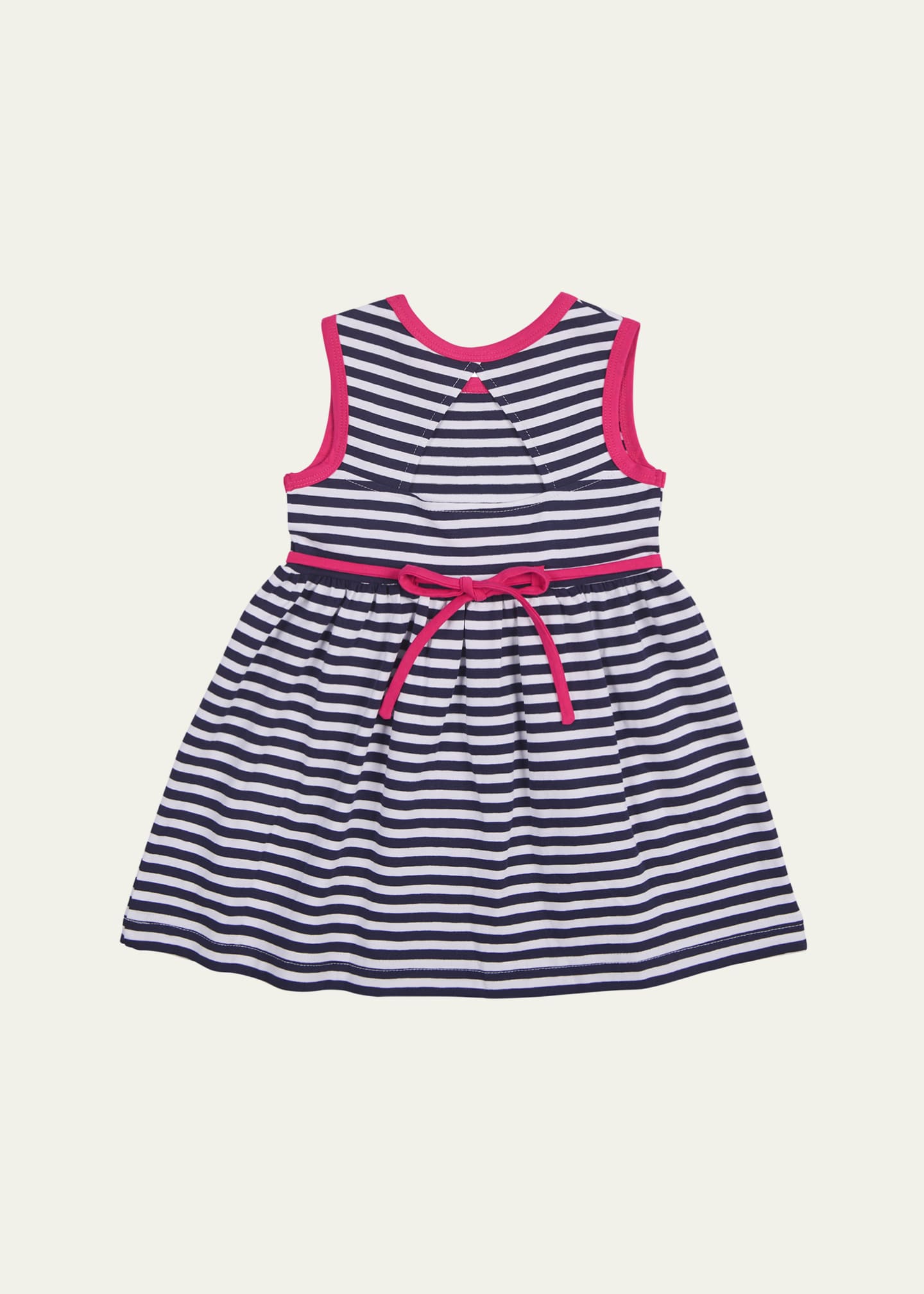 Florence Eiseman Girl's Stripe Knit Dress with Pinwheels, Size 12M-6 Image 2 of 2