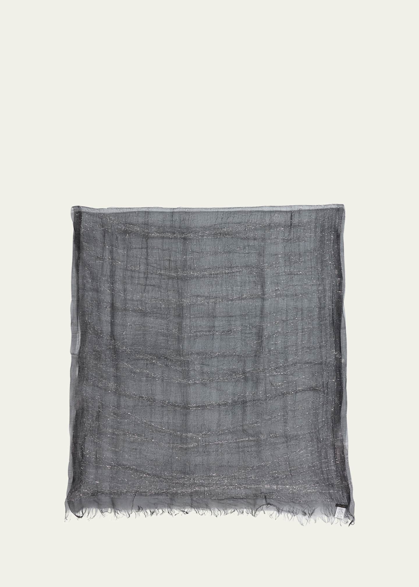 Faliero Sarti Dionisio Silk Blend Scarf Image 1 of 4