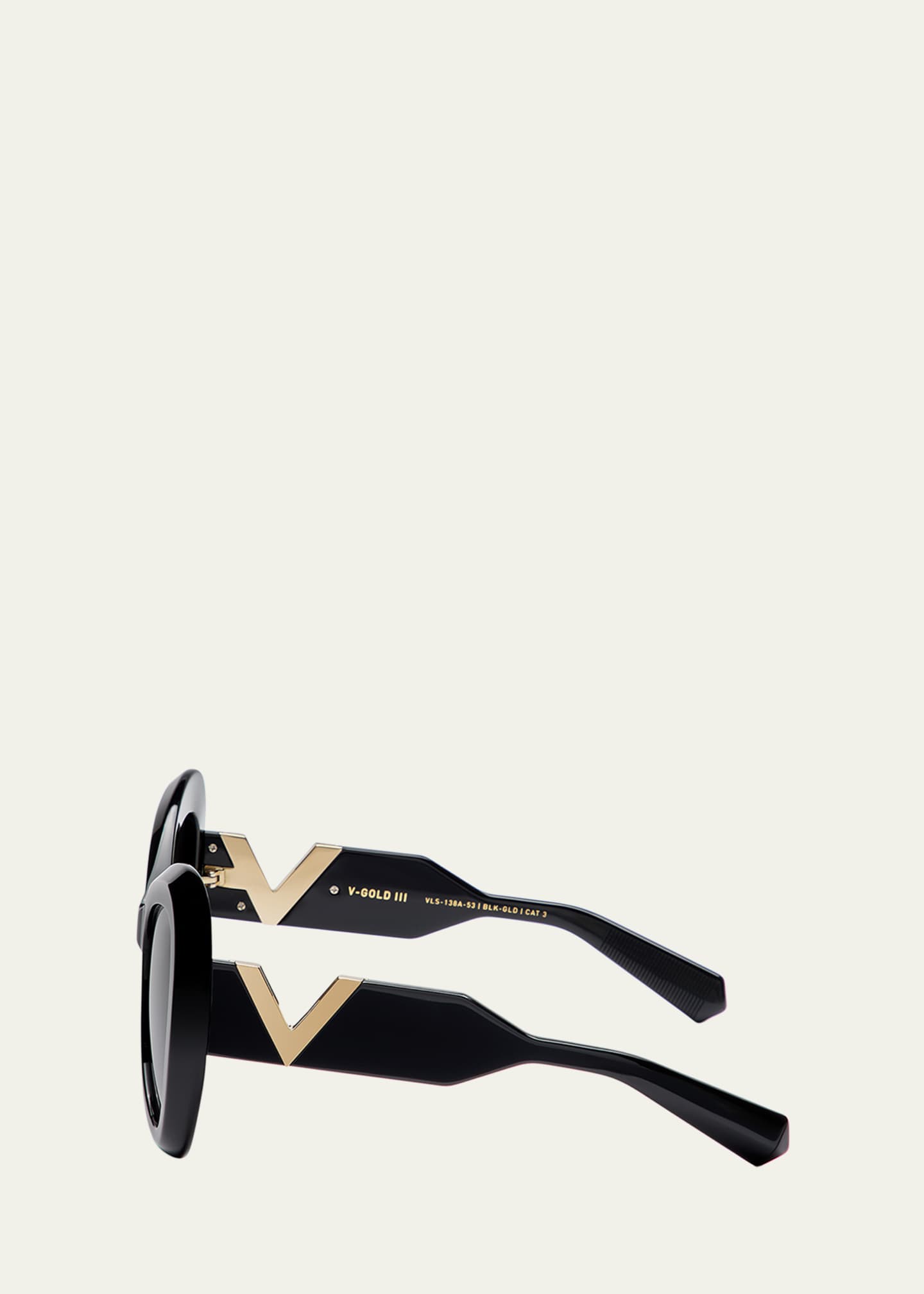VALENTINO キャットアイフレムサンクラス VLS165B530 0 Valentino Garavani Butterfly Acetate Sunglasses - Bergdorf