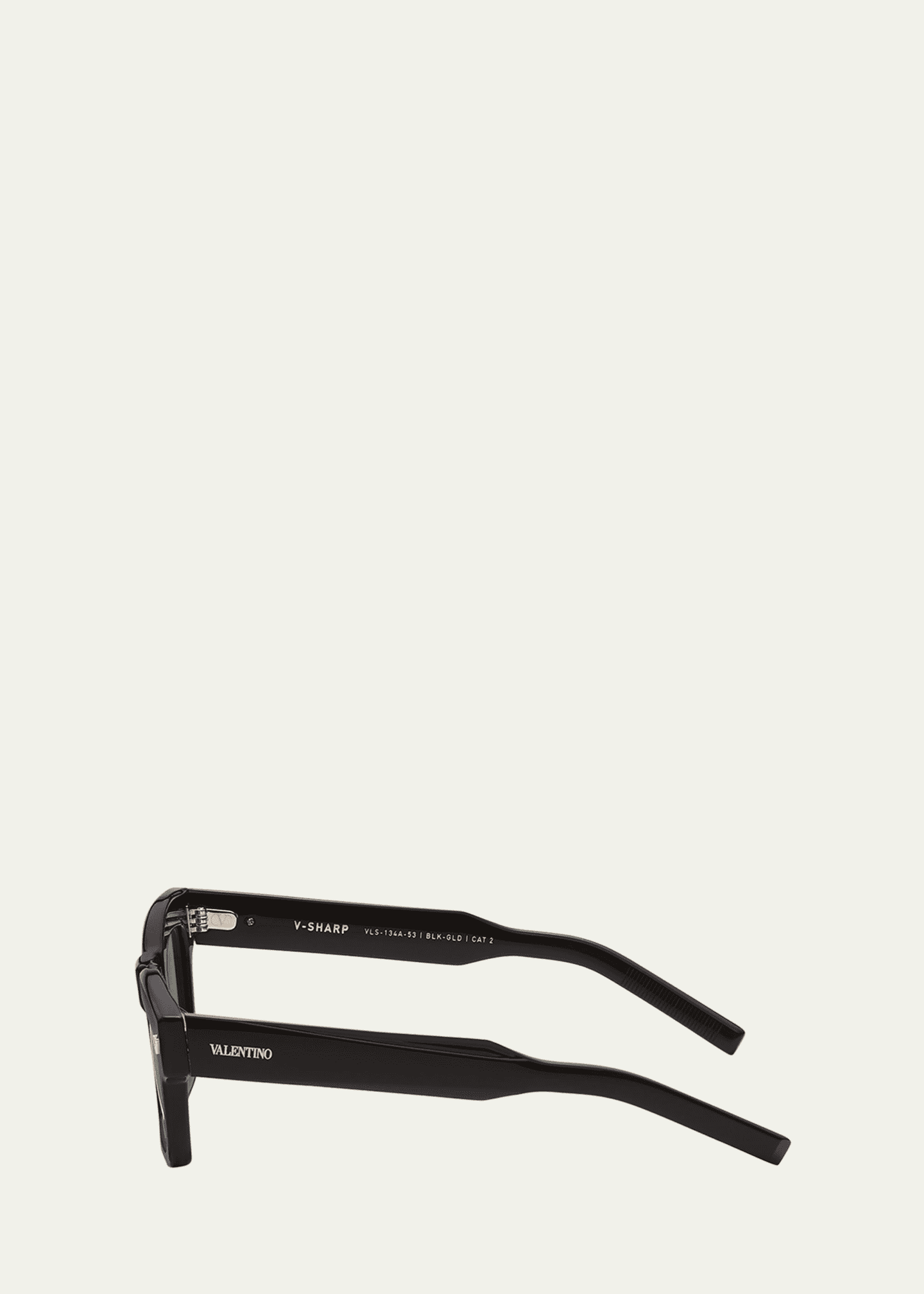 Valentino Garavani Rectangle Acetate Sunglasses Image 2 of 3