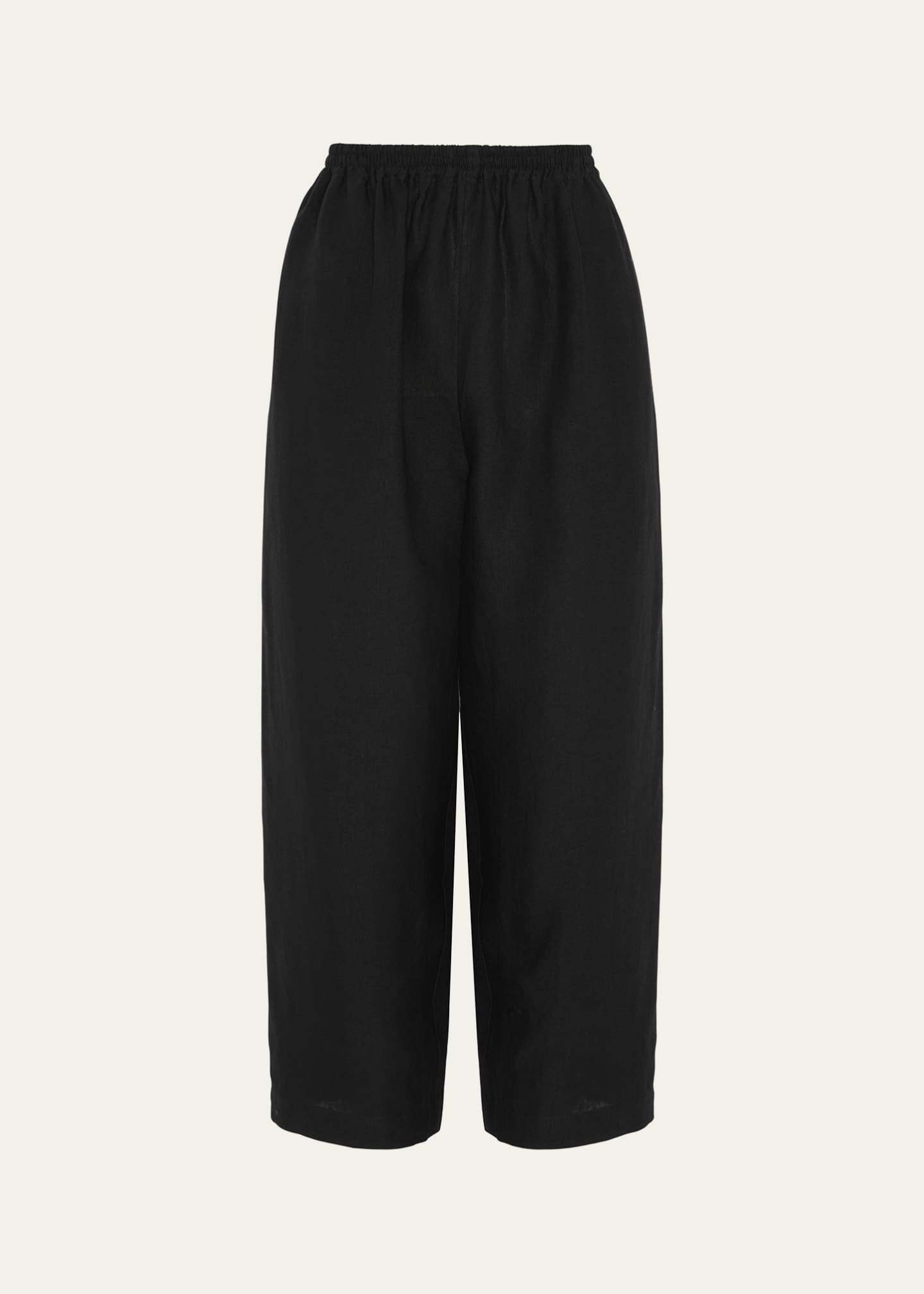 Eskandar Japanese Wide-Leg Trousers Image 1 of 4