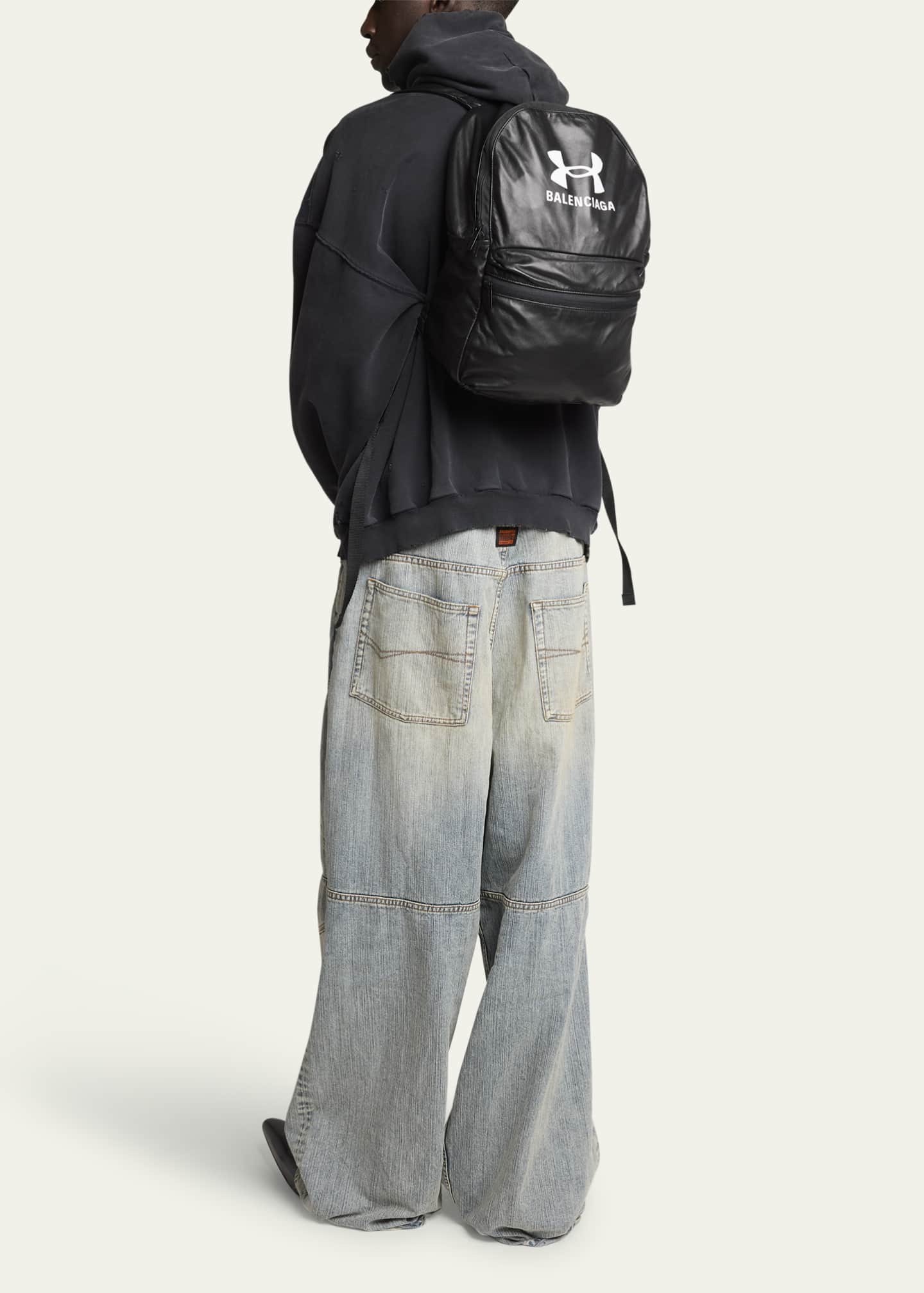 Balenciaga x Under Armour Men's Leather Backpack Image 5 of 5