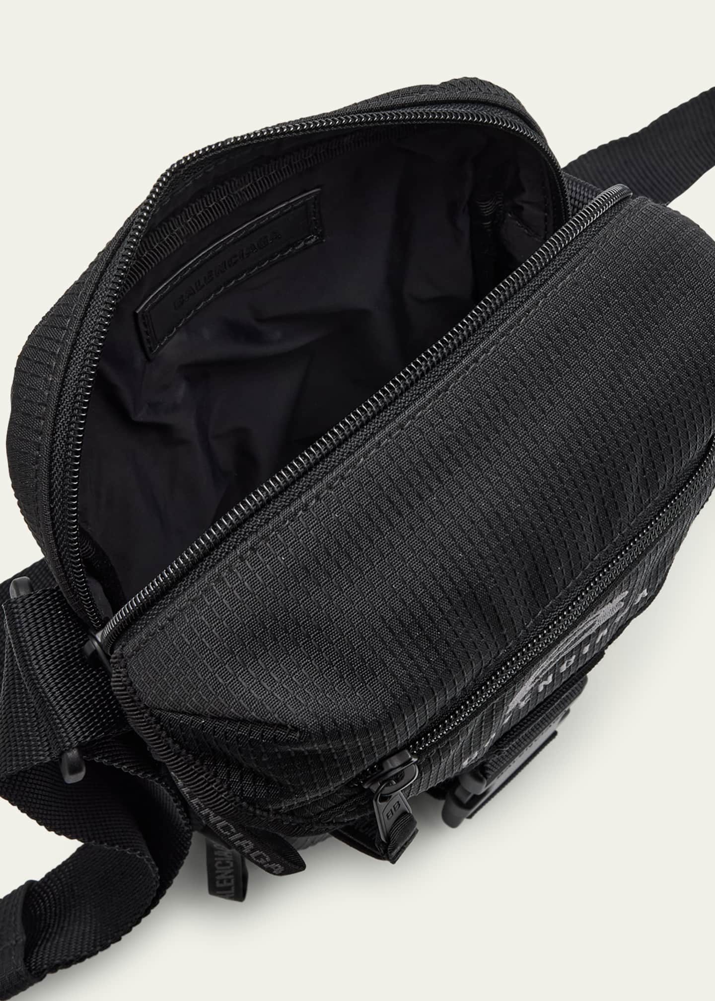 Balenciaga Men's Unity Nylon Crossbody Zip Pouch - Bergdorf
