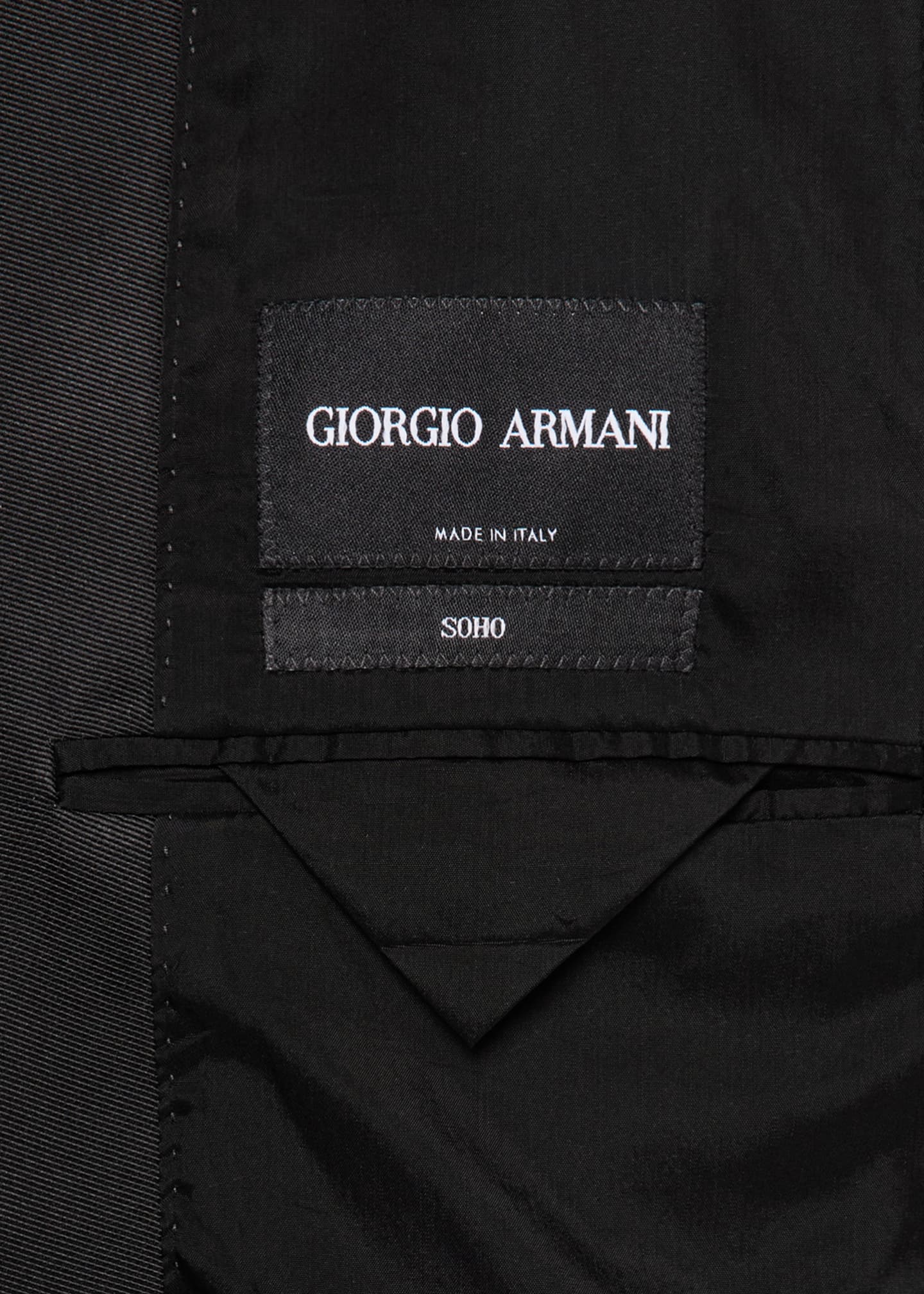 Giorgio Armani Men's Smoking Soho Shawl-Collar Tuxedo Image 7 of 8