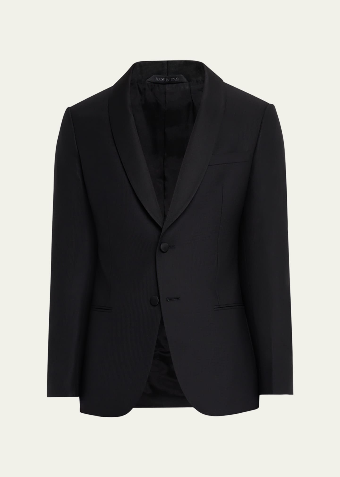 Giorgio Armani Men's Smoking Soho Shawl-Collar Tuxedo Image 1 of 8