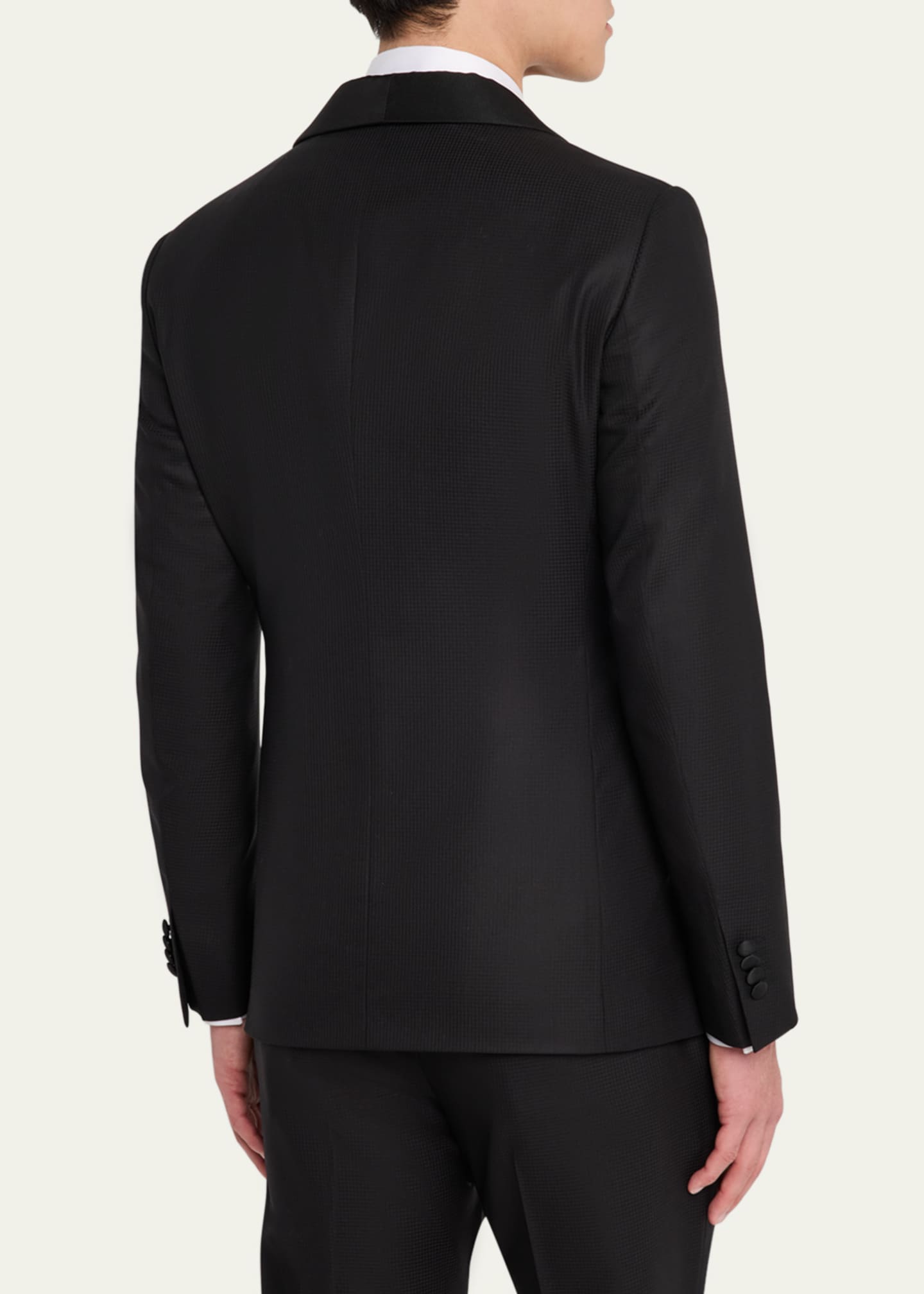 Giorgio Armani Men's Smoking Soho Shawl-Collar Tuxedo Image 5 of 8