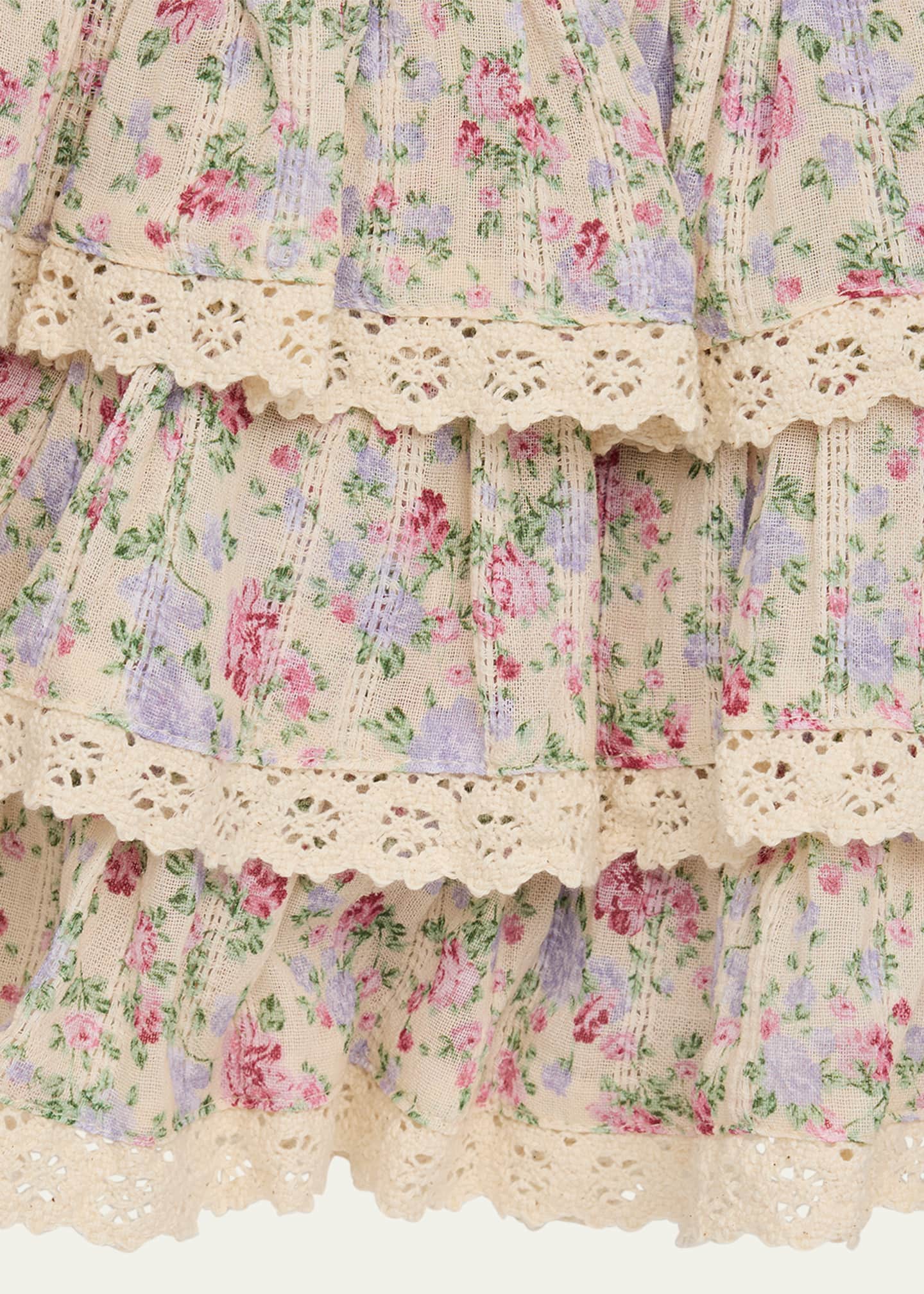 Katie J NYC Girls Anastasia Fresco Floral Anastasia Skirt main image 1