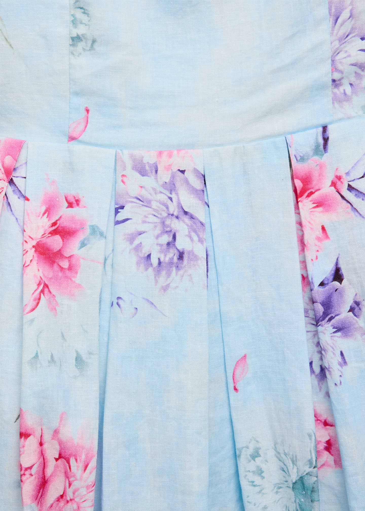 KatieJ NYC Girl's Quinn Floral-Print Tween Dress, Size S-XL Image 3 of 3