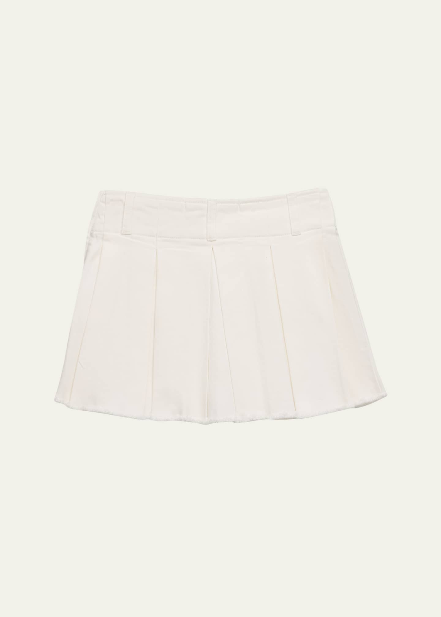 KatieJ NYC Girl's Kacey Tween Pleated Mini Skort, Size S-XL Image 2 of 3