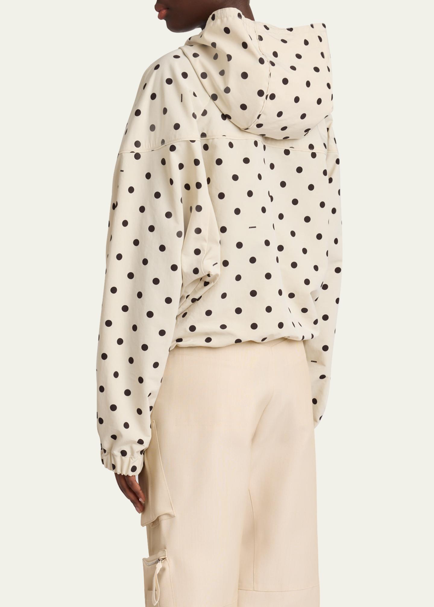 Jacquemus Bateau Polka Dot Hooded Jacket - Bergdorf Goodman