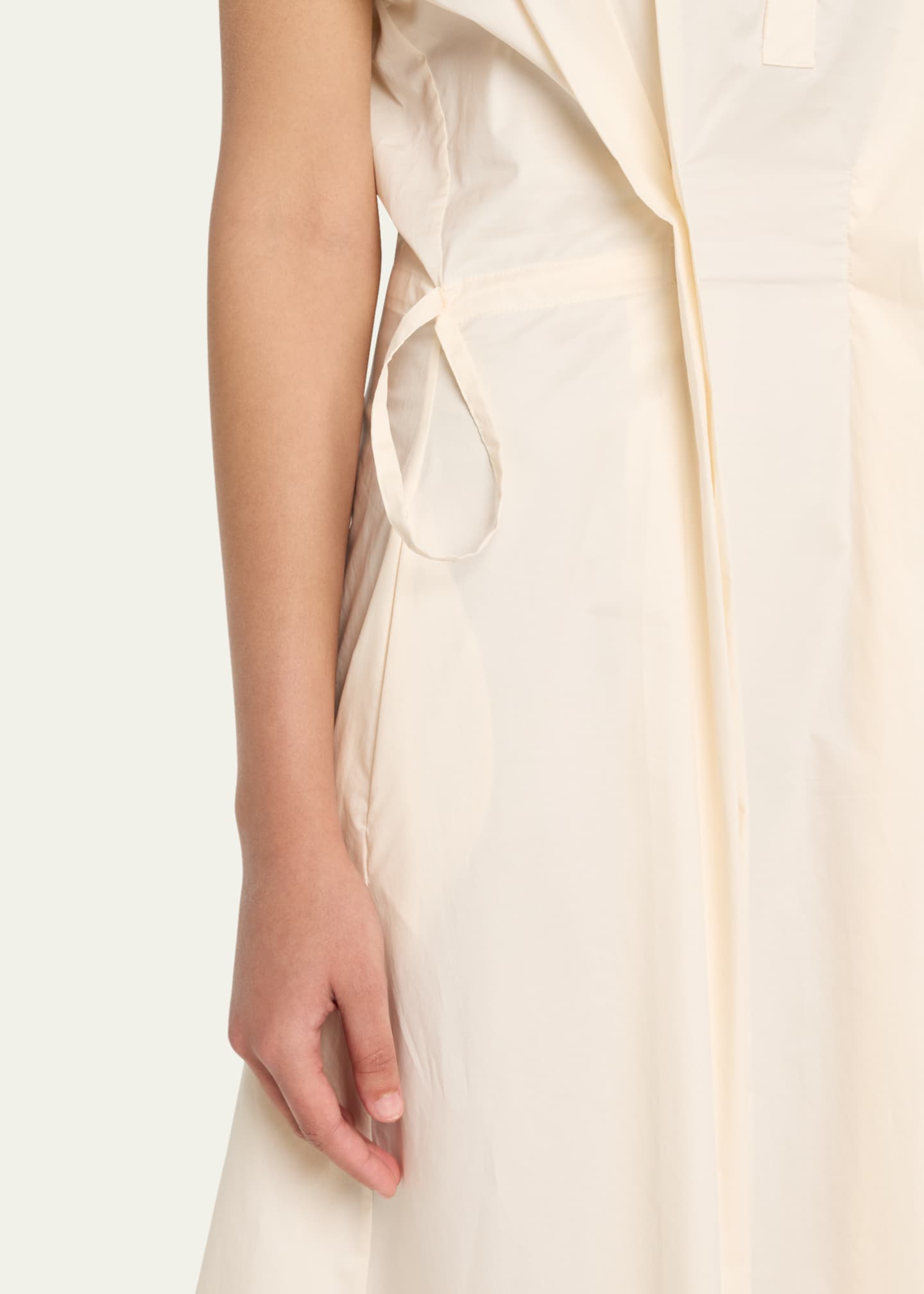 Giulia Pintuck Cotton Dress
