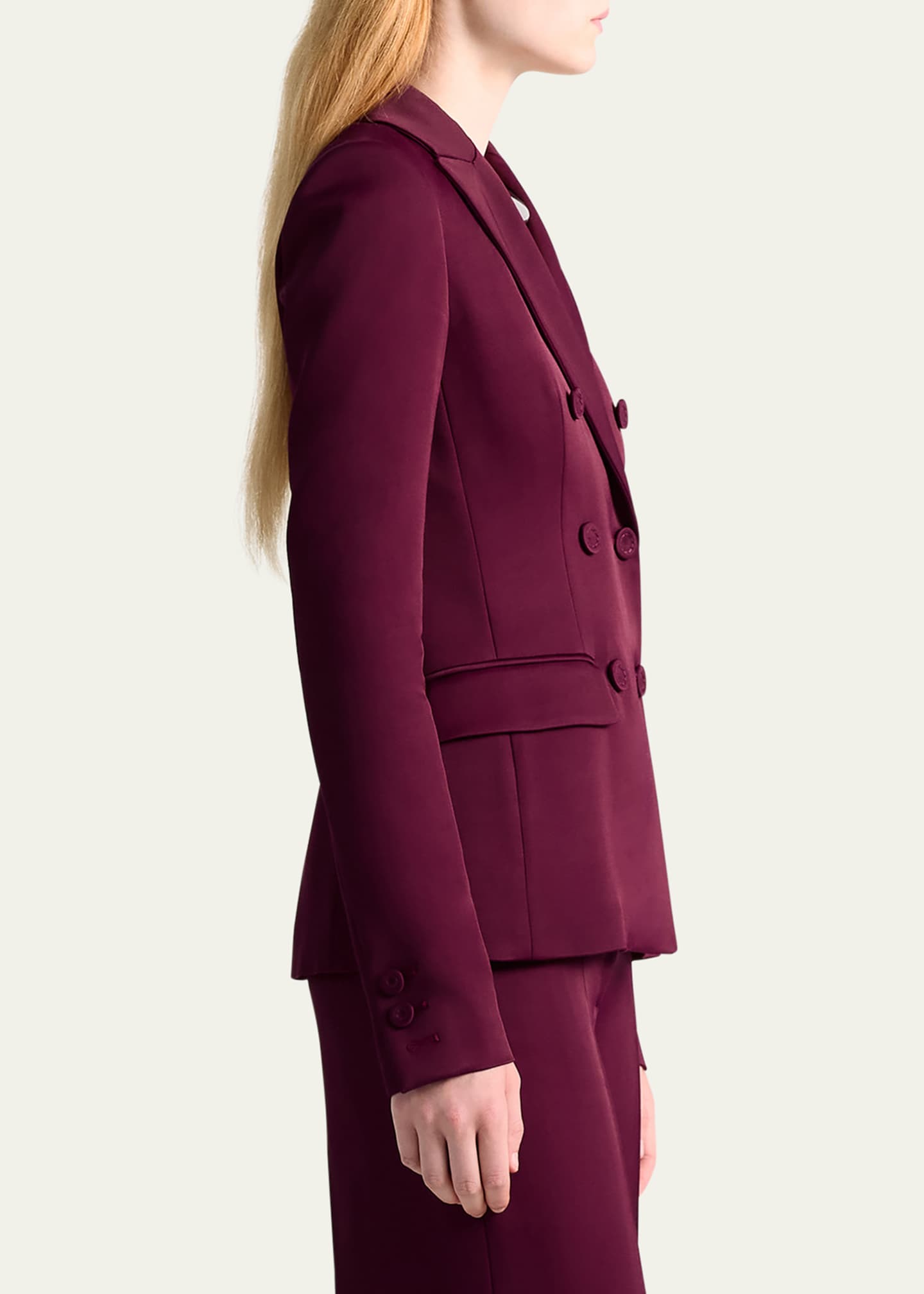 Altuzarra Indiana Double-Breasted Wool Jacket Image 4 of 4