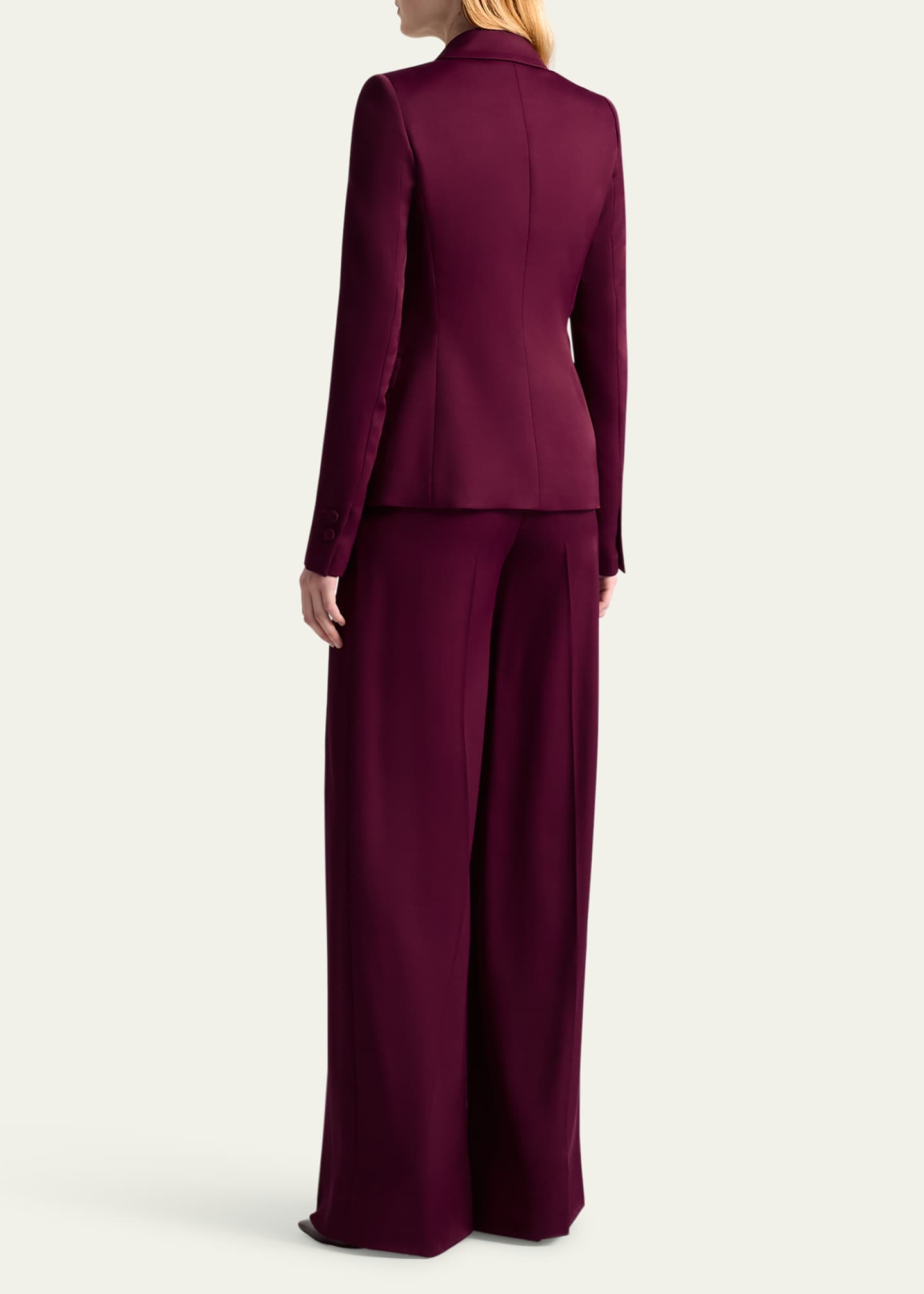 Altuzarra Rudy Wide Leg Wool Pants Image 3 of 4