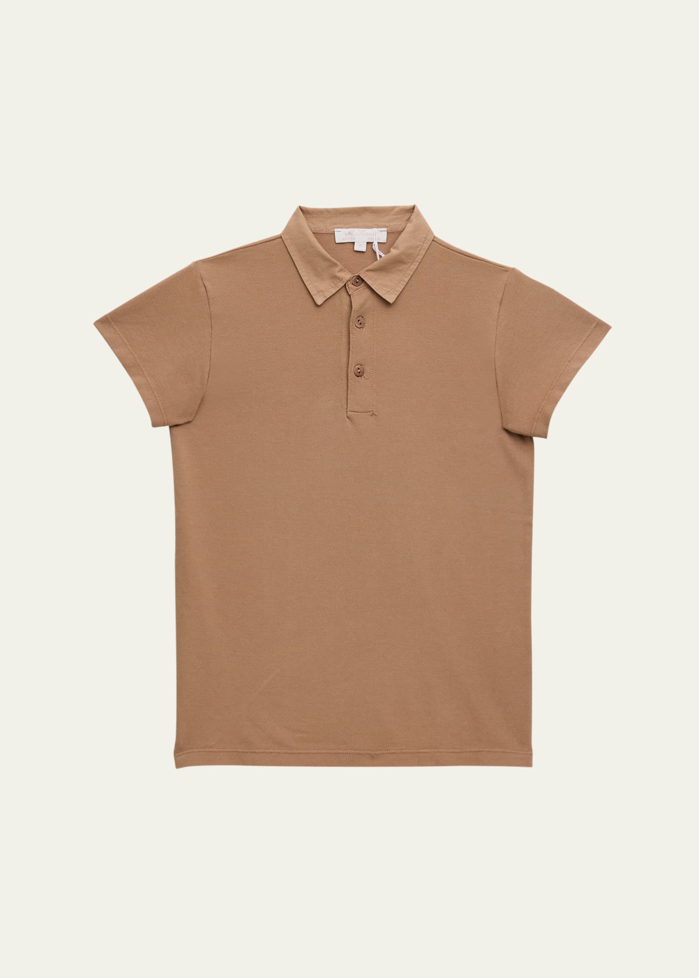 Mariella Ferrari Boy's Jersey Polo Shirt, Size 4-12 Image 1 of 3