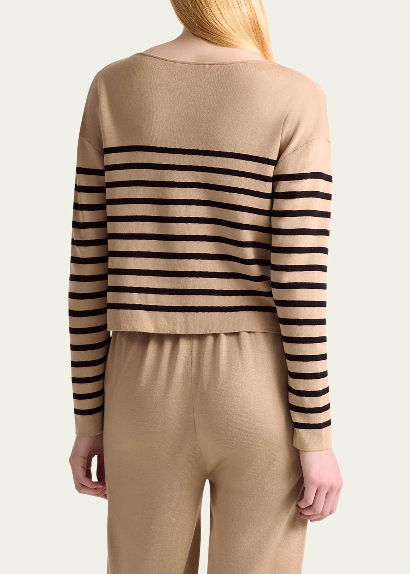 Altuzarra Ronnie Stripe Knit Sweater Image 3 of 4