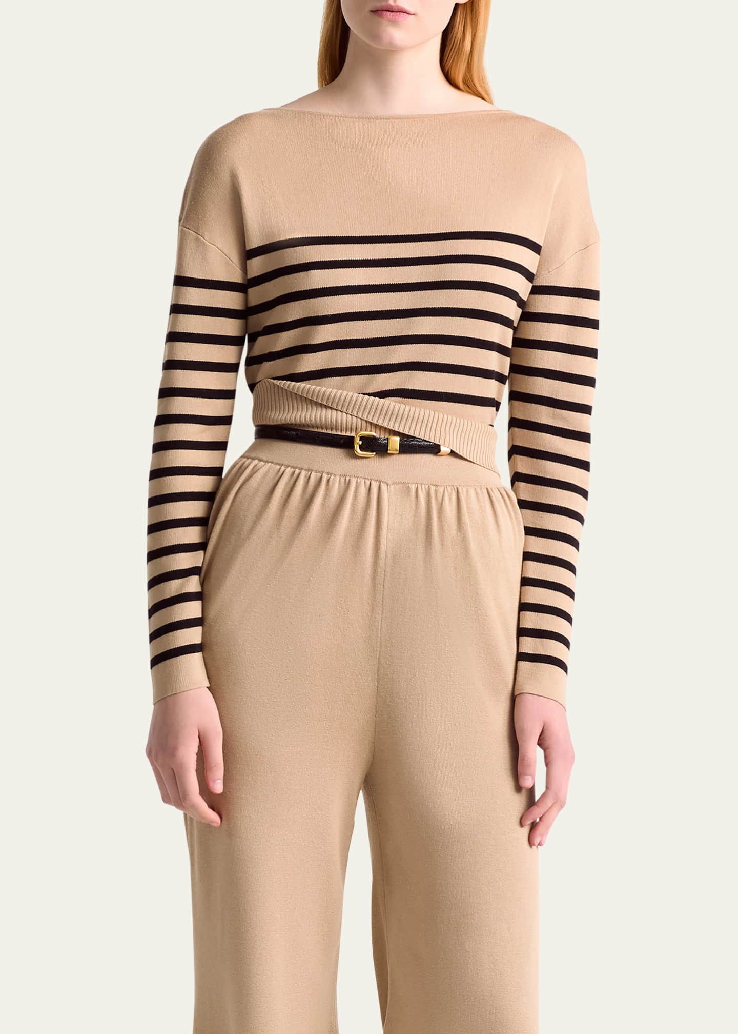 Altuzarra Ronnie Stripe Knit Sweater Image 4 of 4