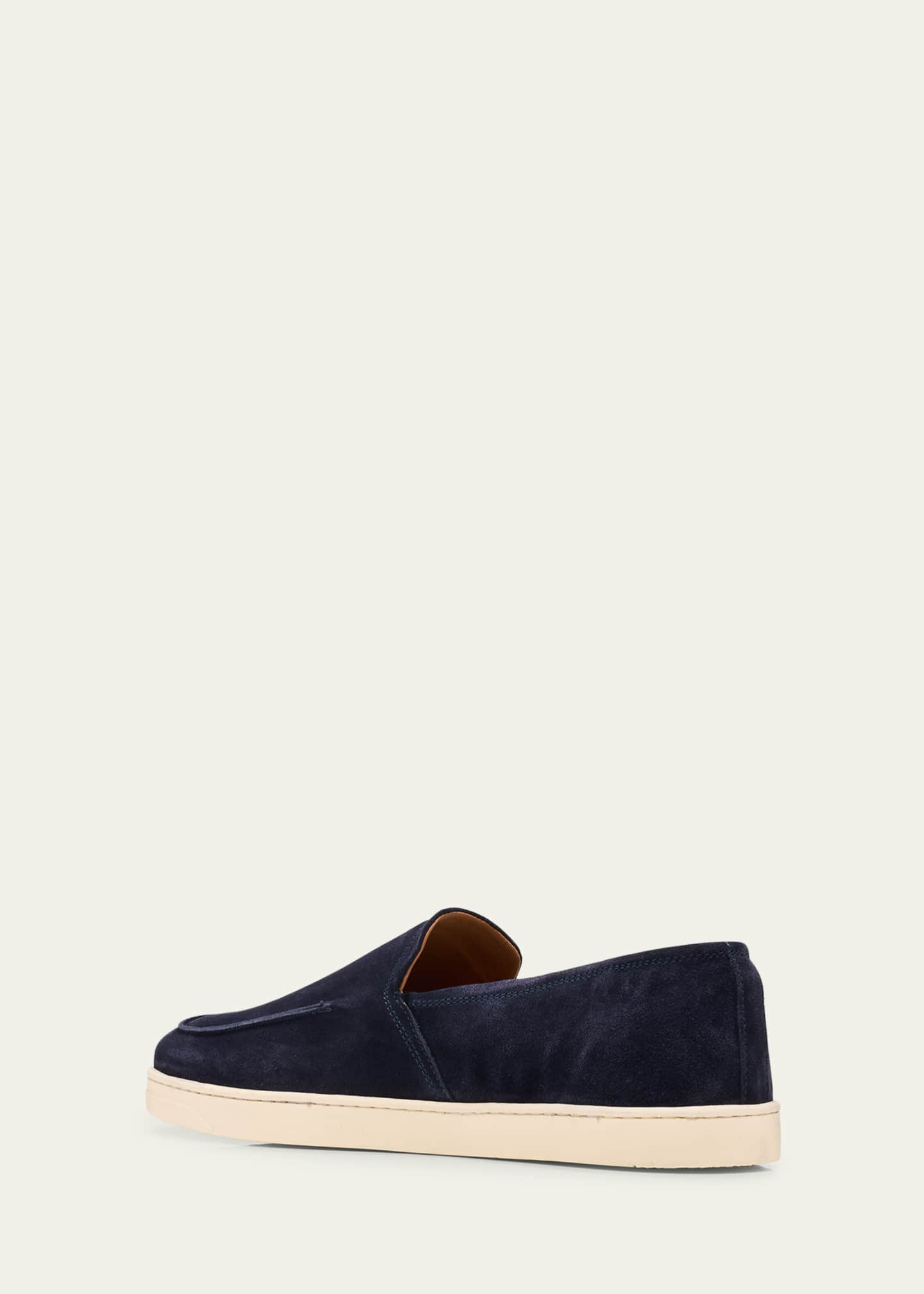 Bergdorf Goodman Men's Suede Hybrid Sneaker Loafers Image 4 of 6