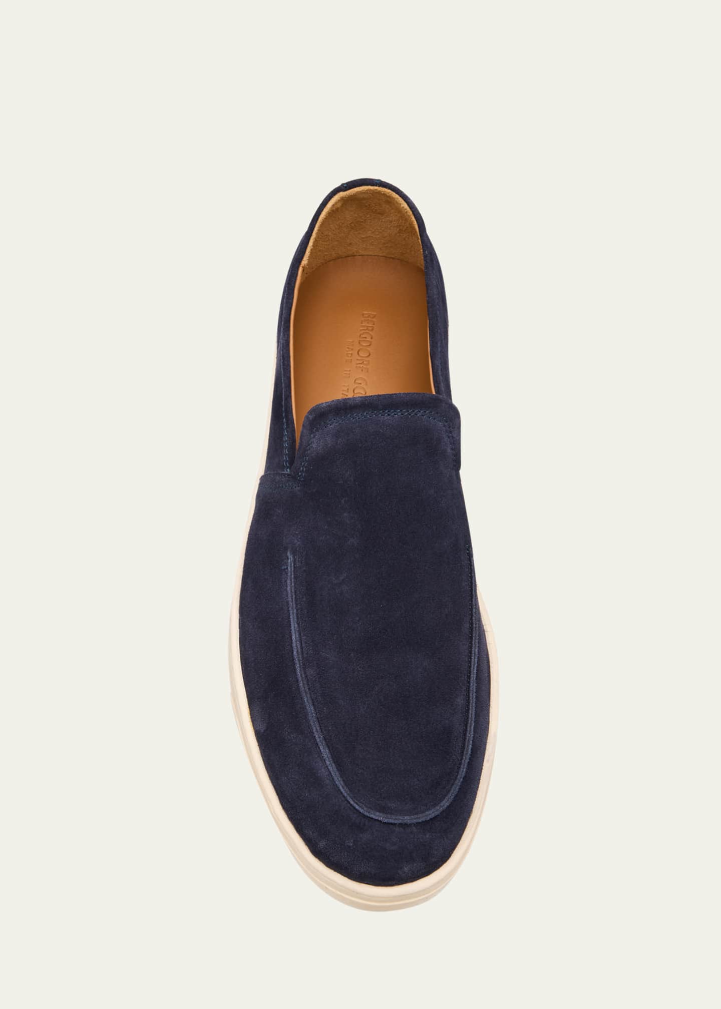 Bergdorf Goodman Men's Suede Hybrid Sneaker Loafers Image 6 of 6