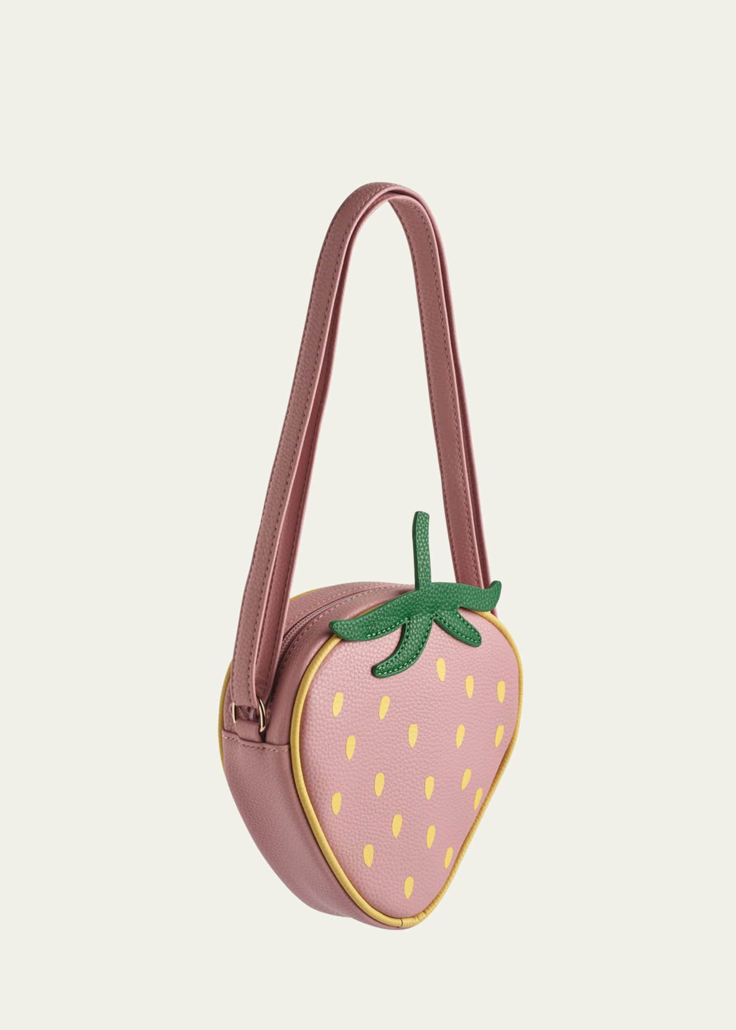 Molo Girl's Strawberry-Shaped Crossbody Bag Image 1 of 2