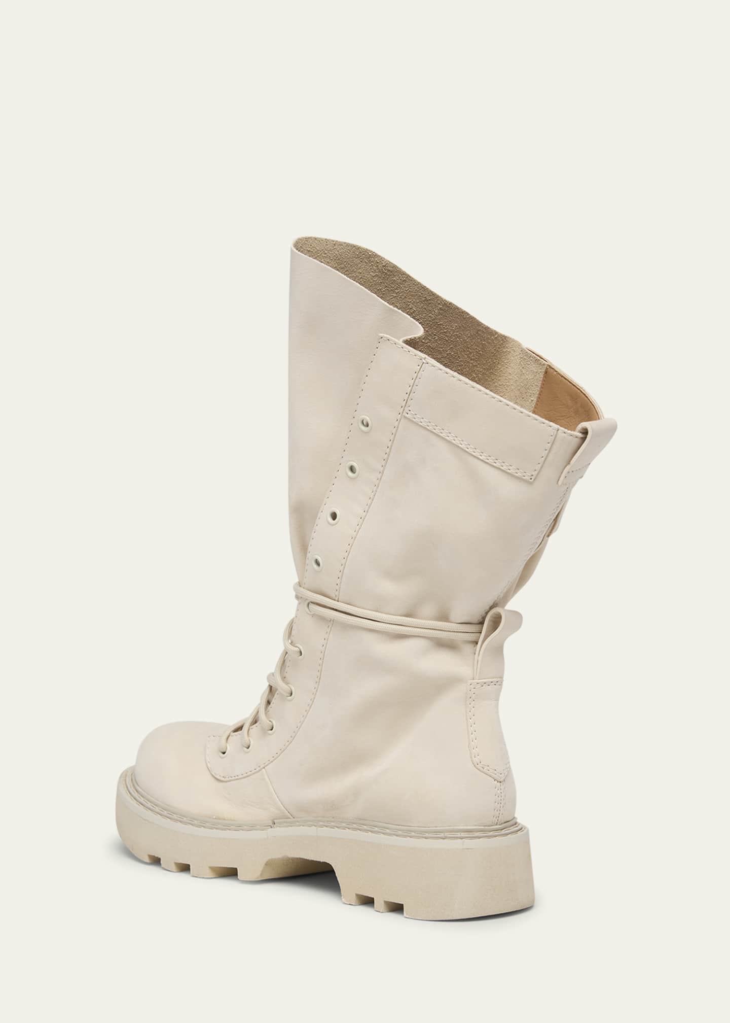 JW Anderson Suede Lace-Up Combat Boots Image 4 of 5