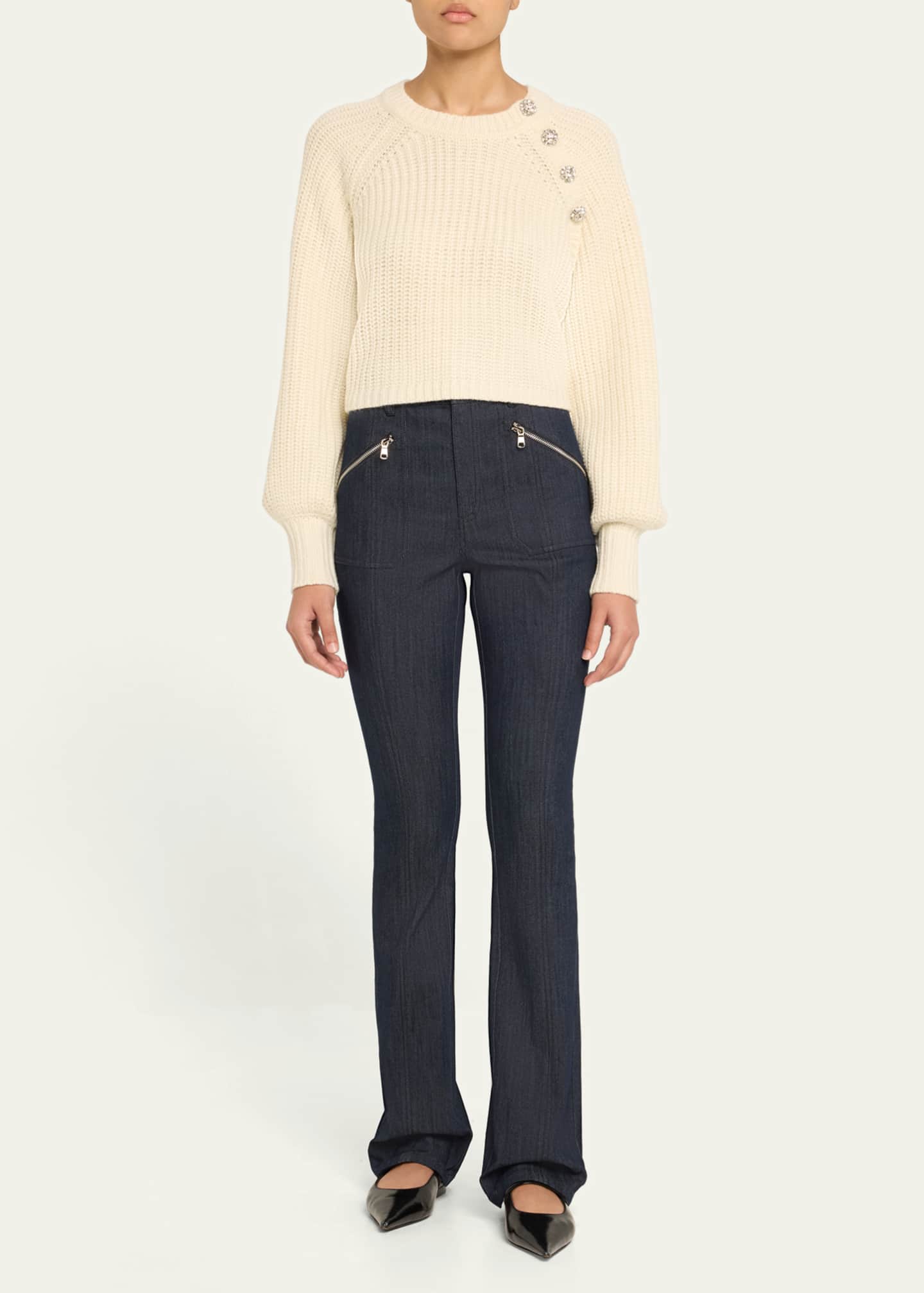 Cinq a Sept Celeste Slim Denim Pants Image 2 of 5