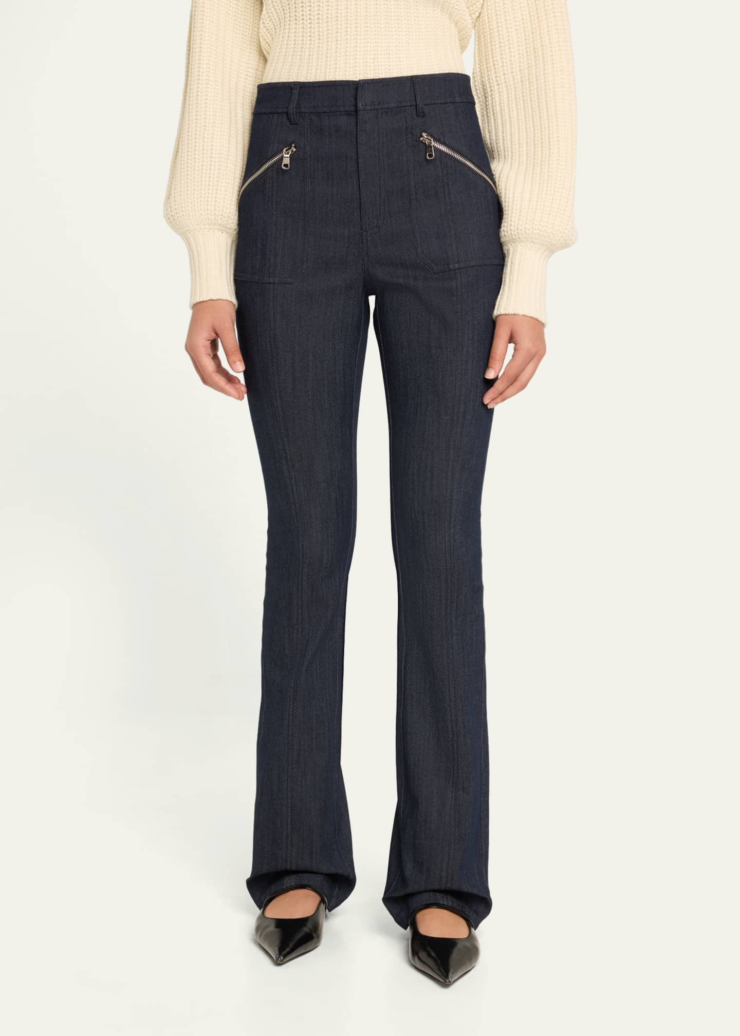 Cinq a Sept Celeste Slim Denim Pants Image 4 of 5