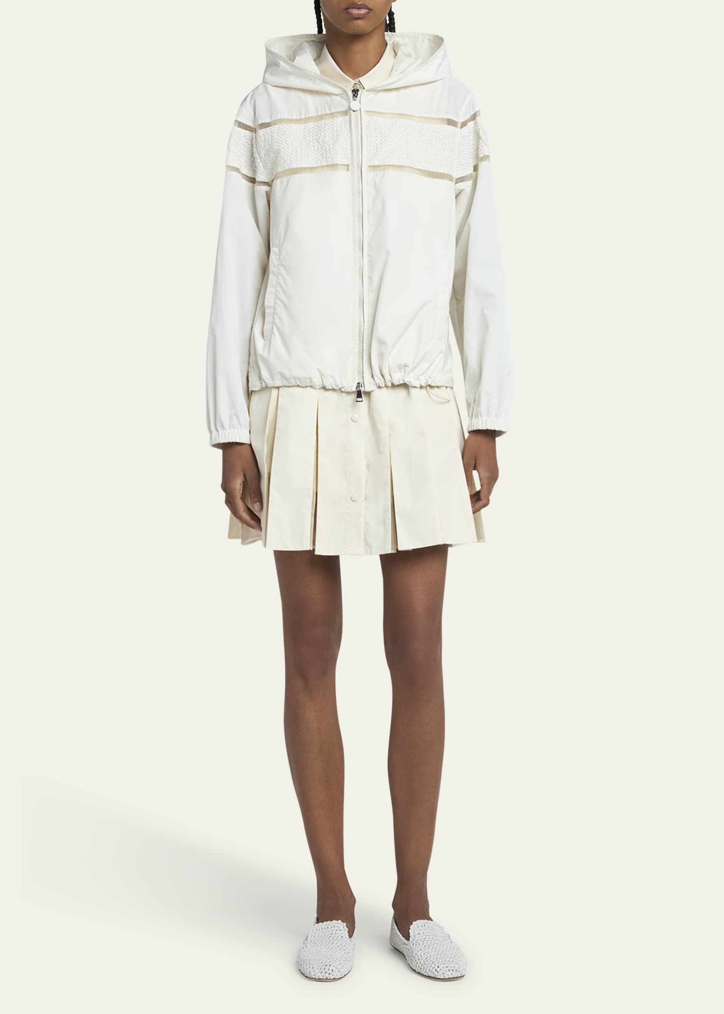 Moncler Clisson Hooded Windbreaker Image 2 of 5
