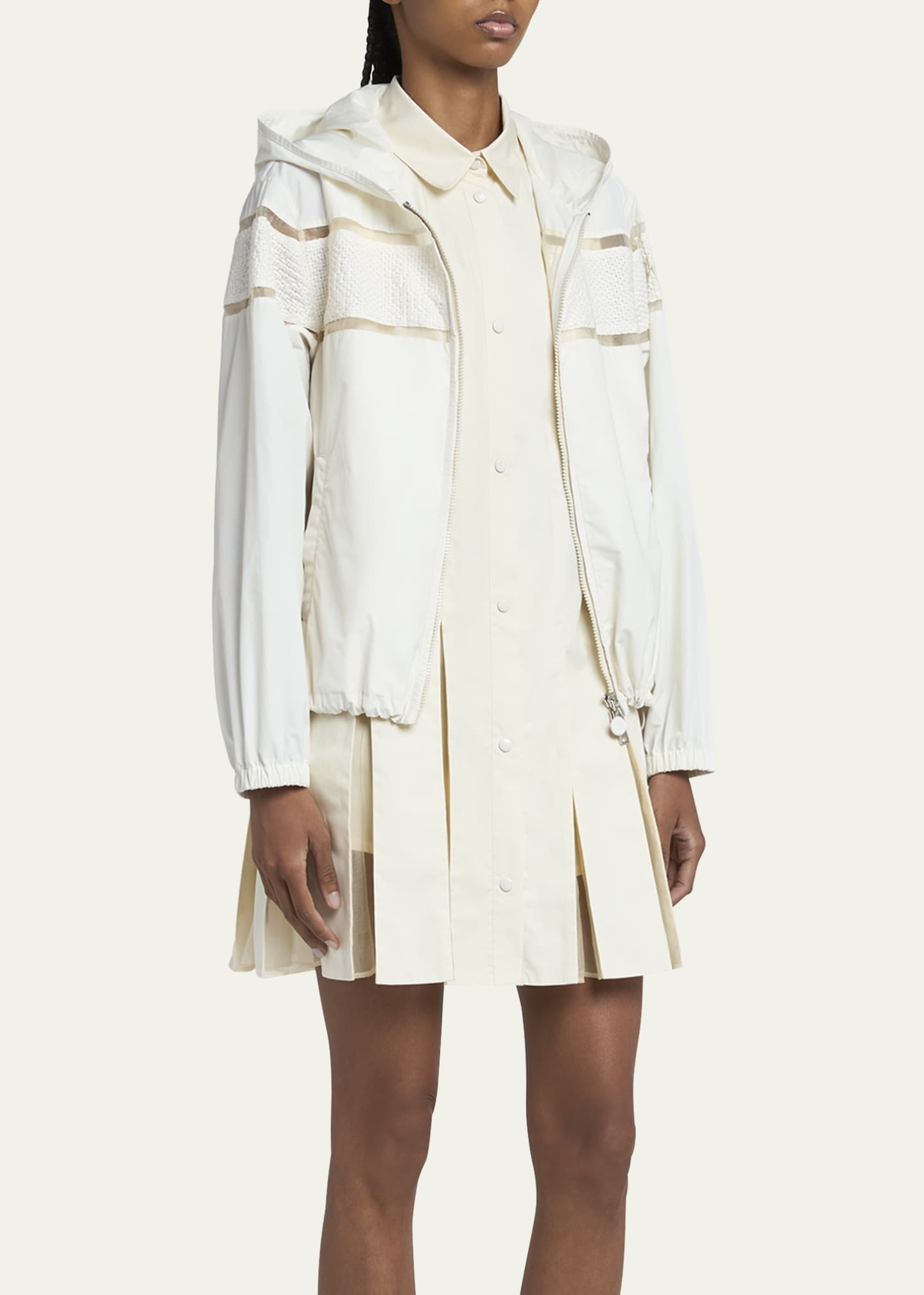 Moncler Clisson Hooded Windbreaker Image 4 of 5