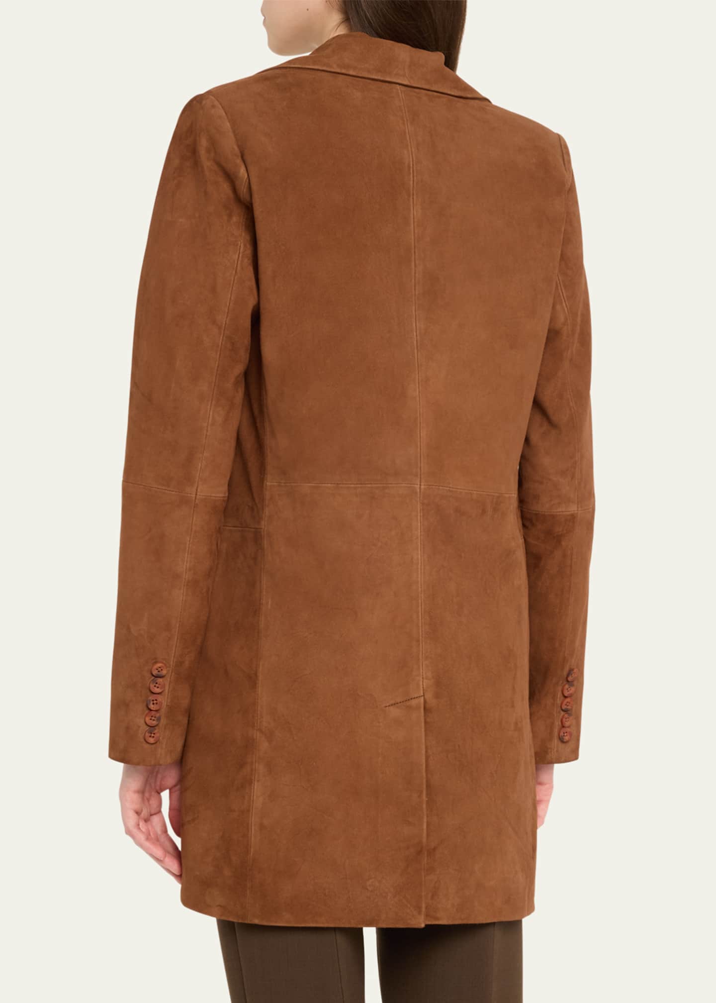 SPRWMN Suede Long Blazer Image 3 of 5