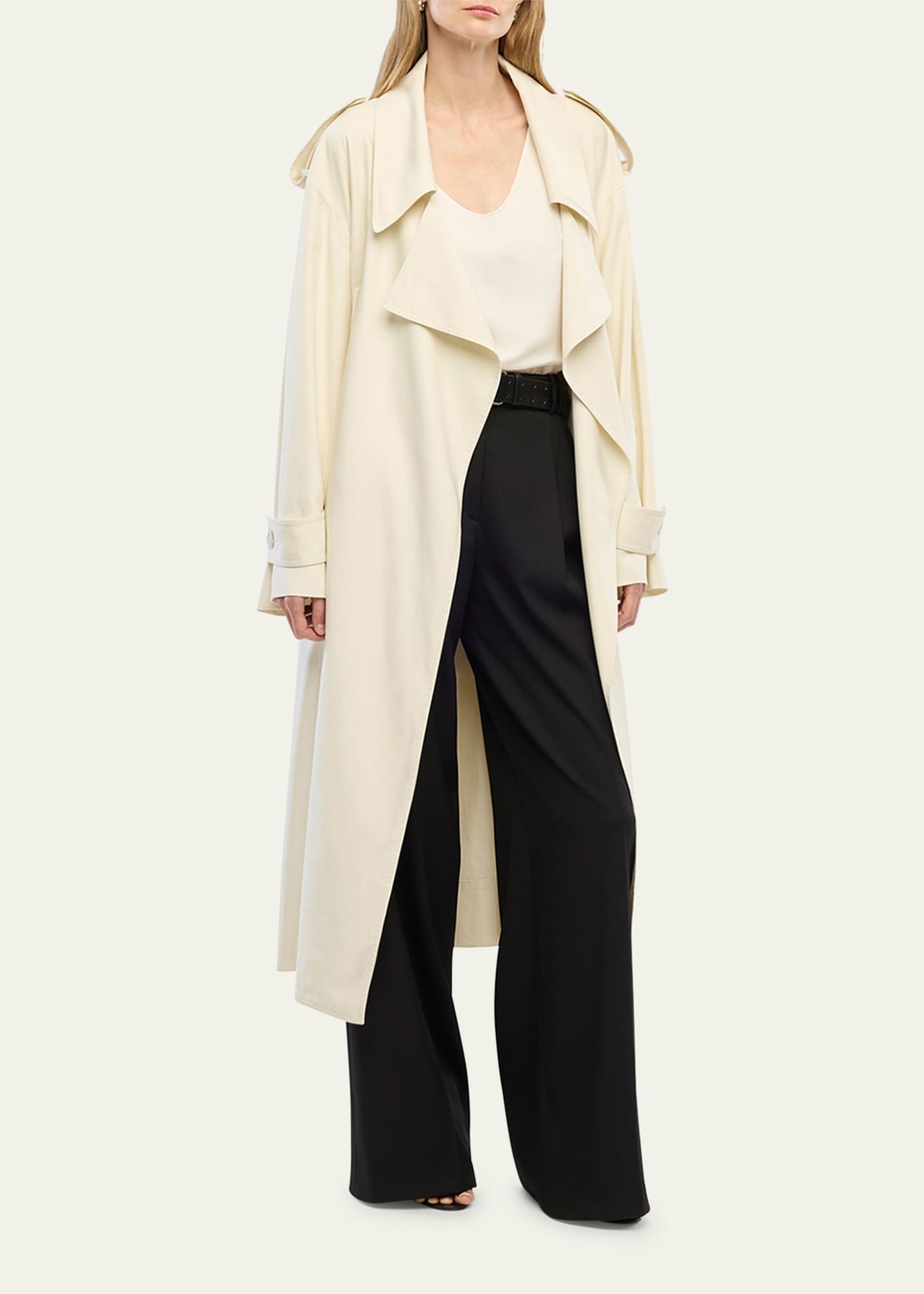 売上実績NO.1 Tomorrow Another Belted Goodman Bergdorf - Coat Trench Long Soft ジャケット・アウター