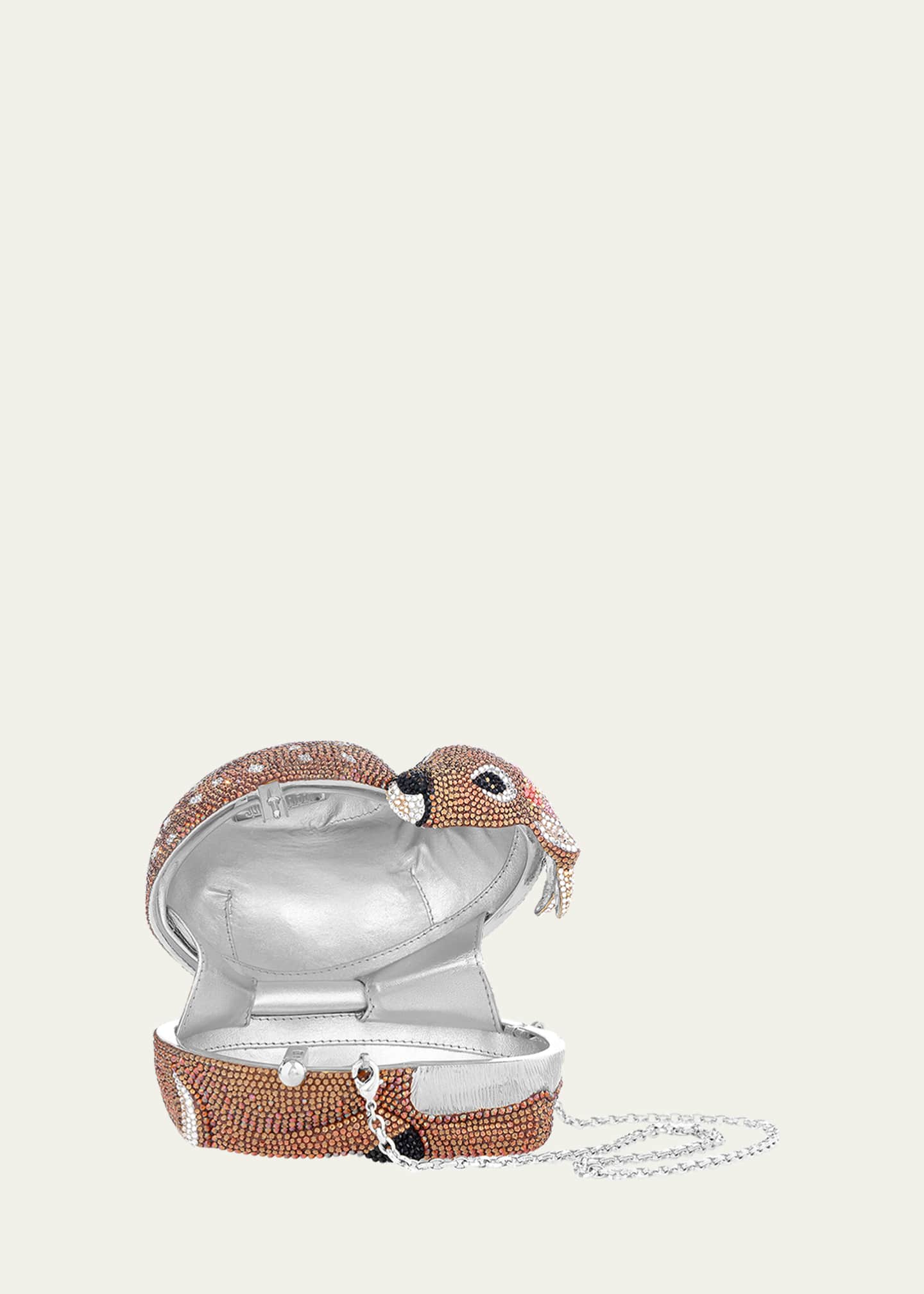Judith Leiber Couture Fawn Crystal Clutch Bag Image 2 of 2
