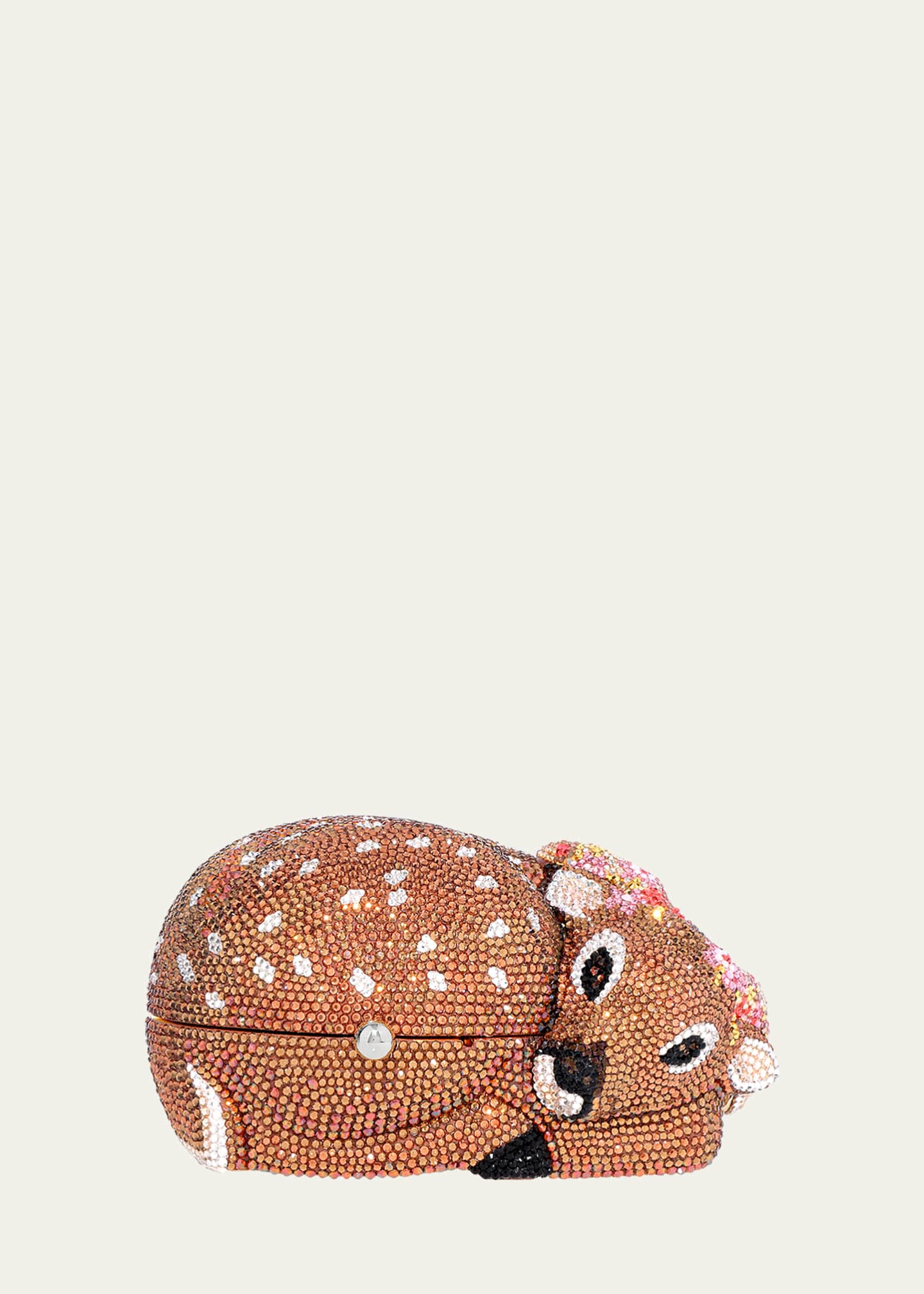 Judith Leiber Couture Fawn Crystal Clutch Bag Image 1 of 2