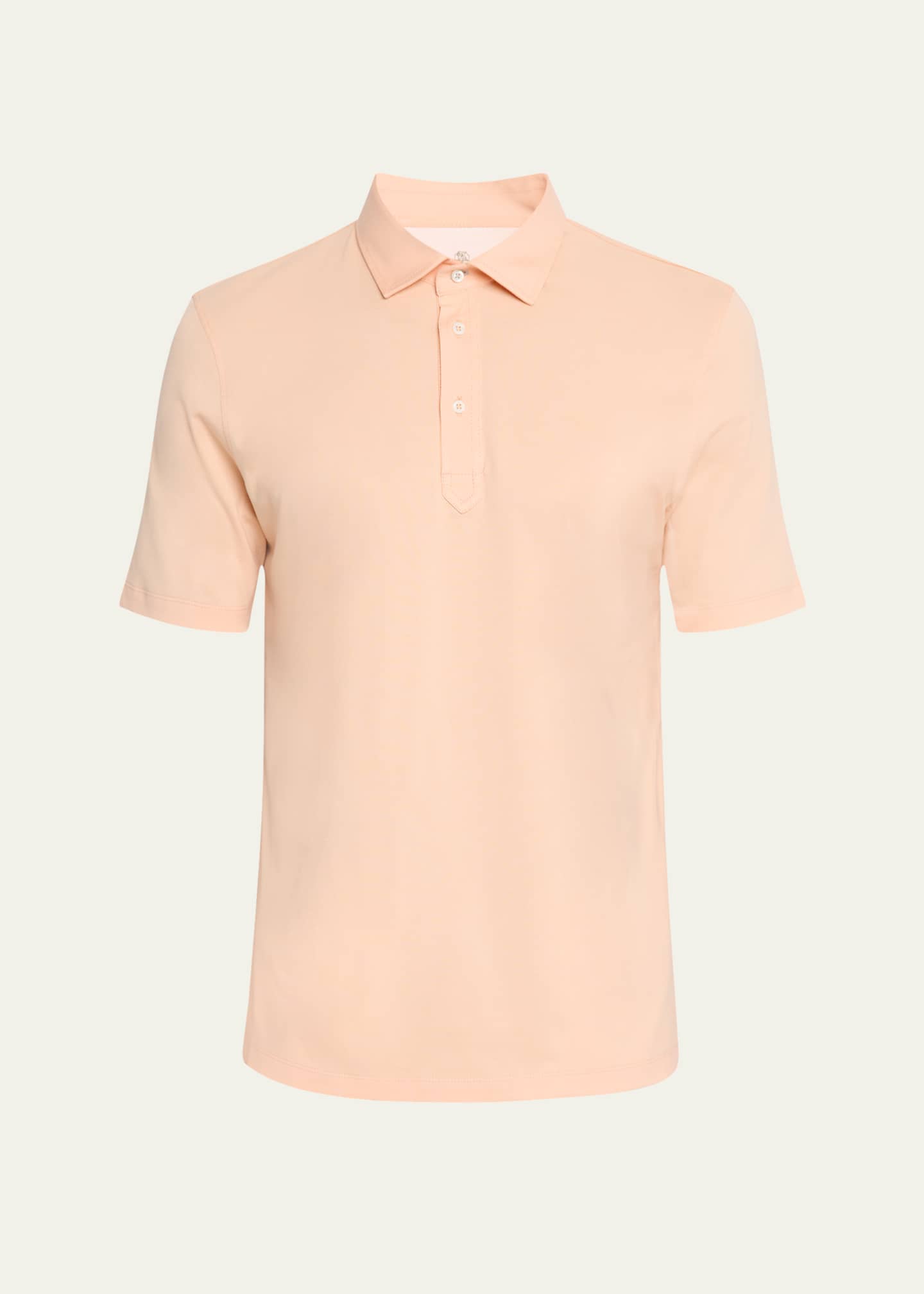 Brunello Cucinelli Men's Cotton Polo Shirt Image 1 of 5