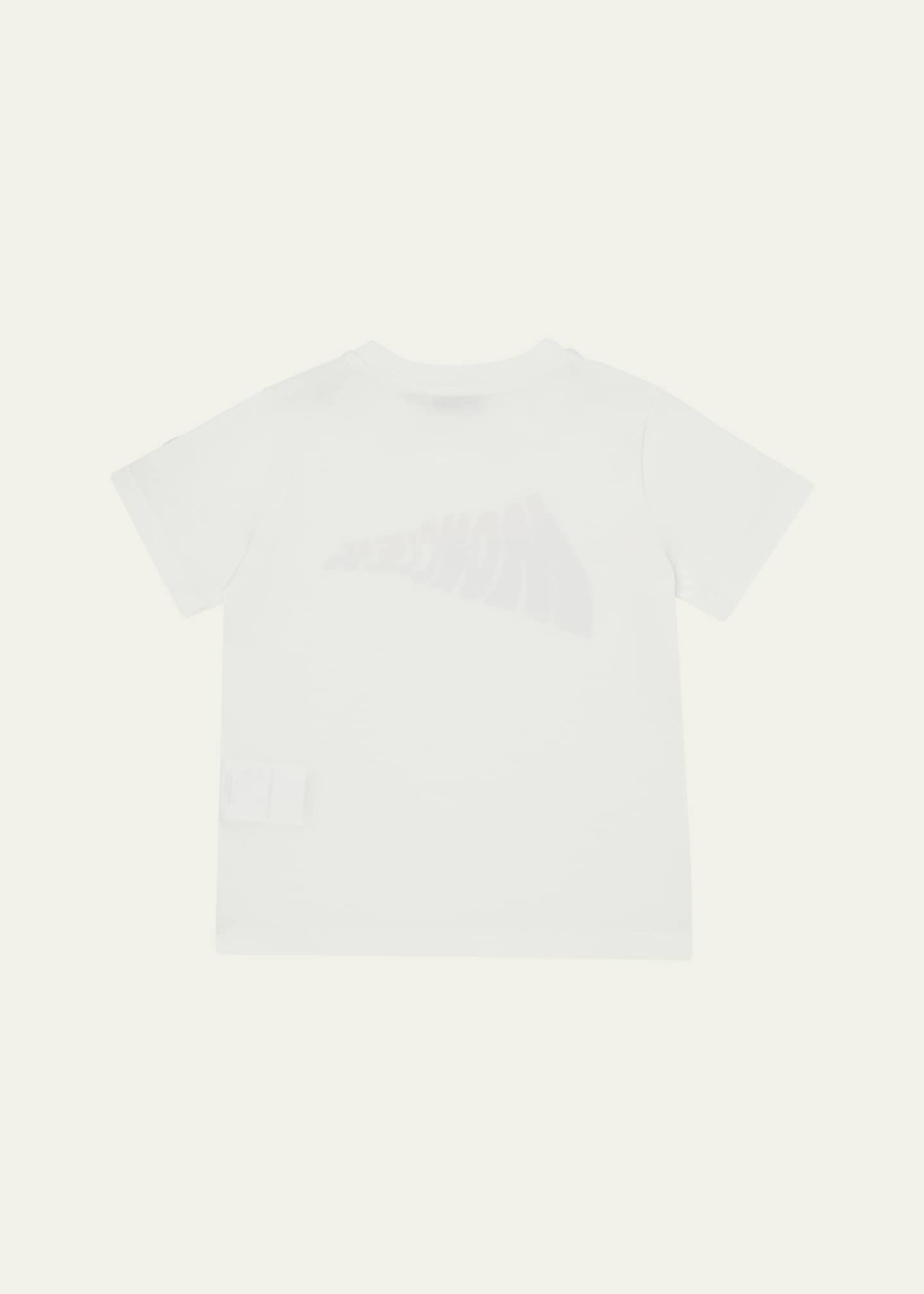 Moncler Boy's Chest Logo Short-Sleeve T-Shirt, Size 6M-3 Image 2 of 3