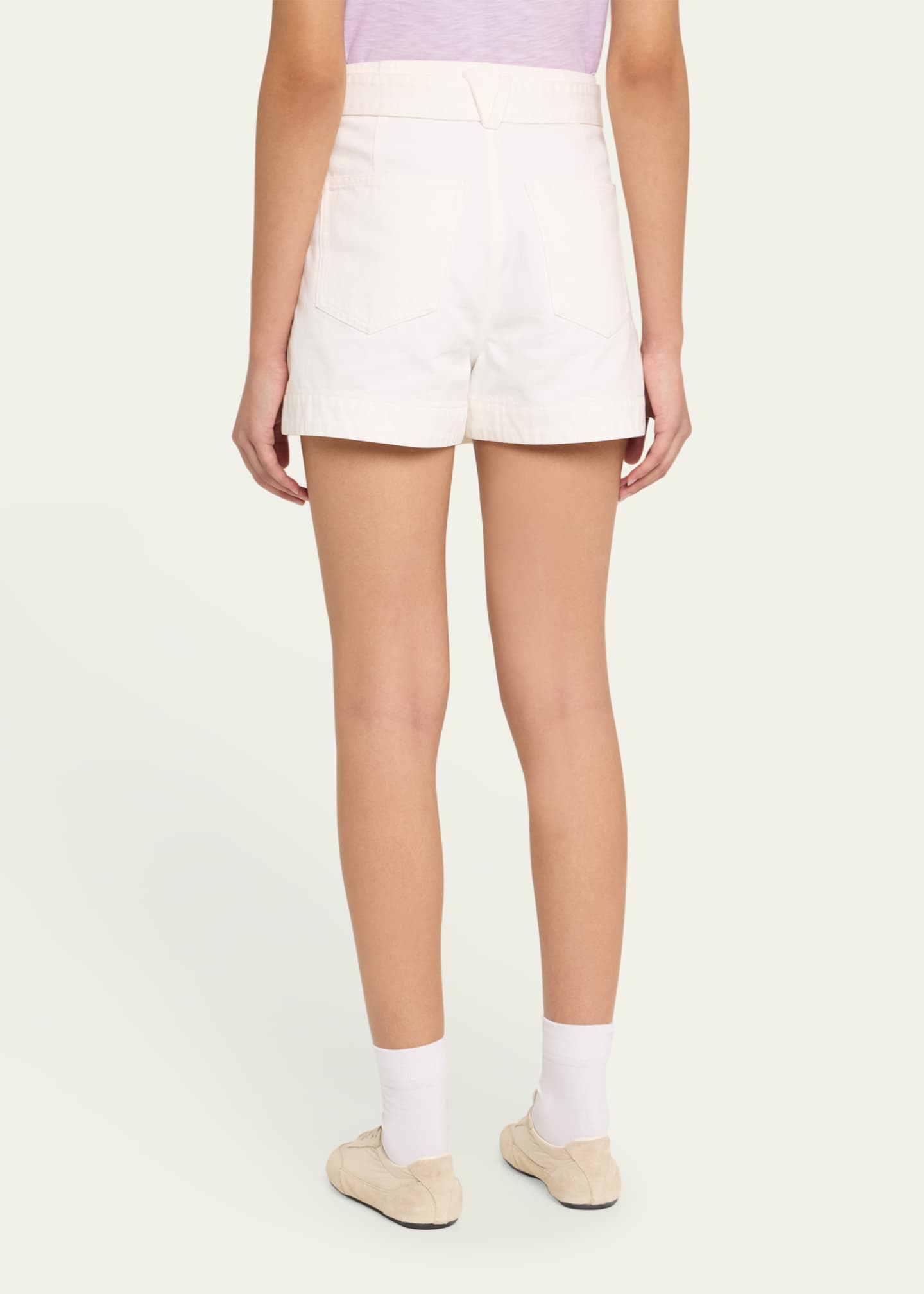 Veronica Beard Agee Belted Skort Image 3 of 5