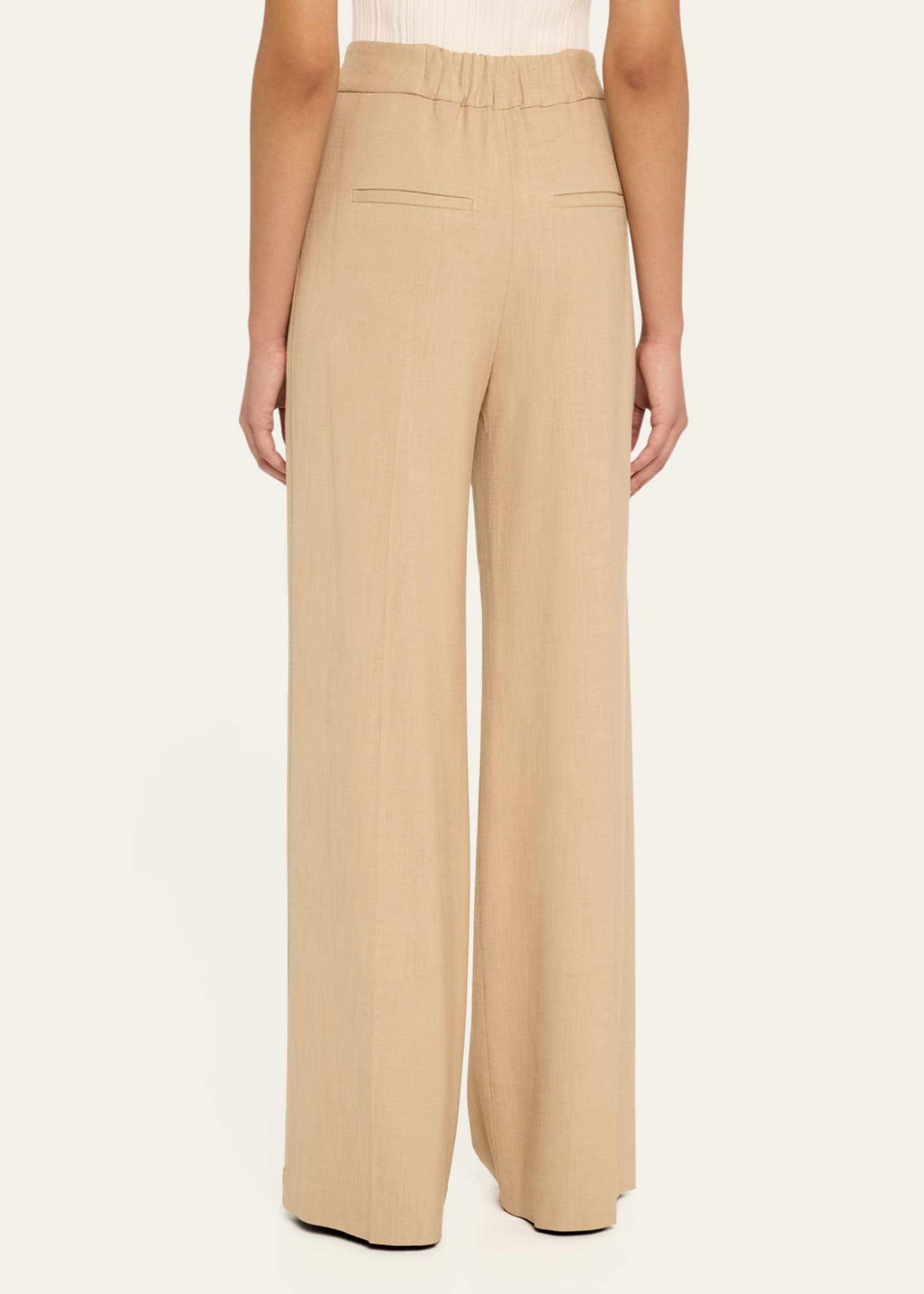 Veronica Beard Marbeau Wide-Leg Pants Image 3 of 5