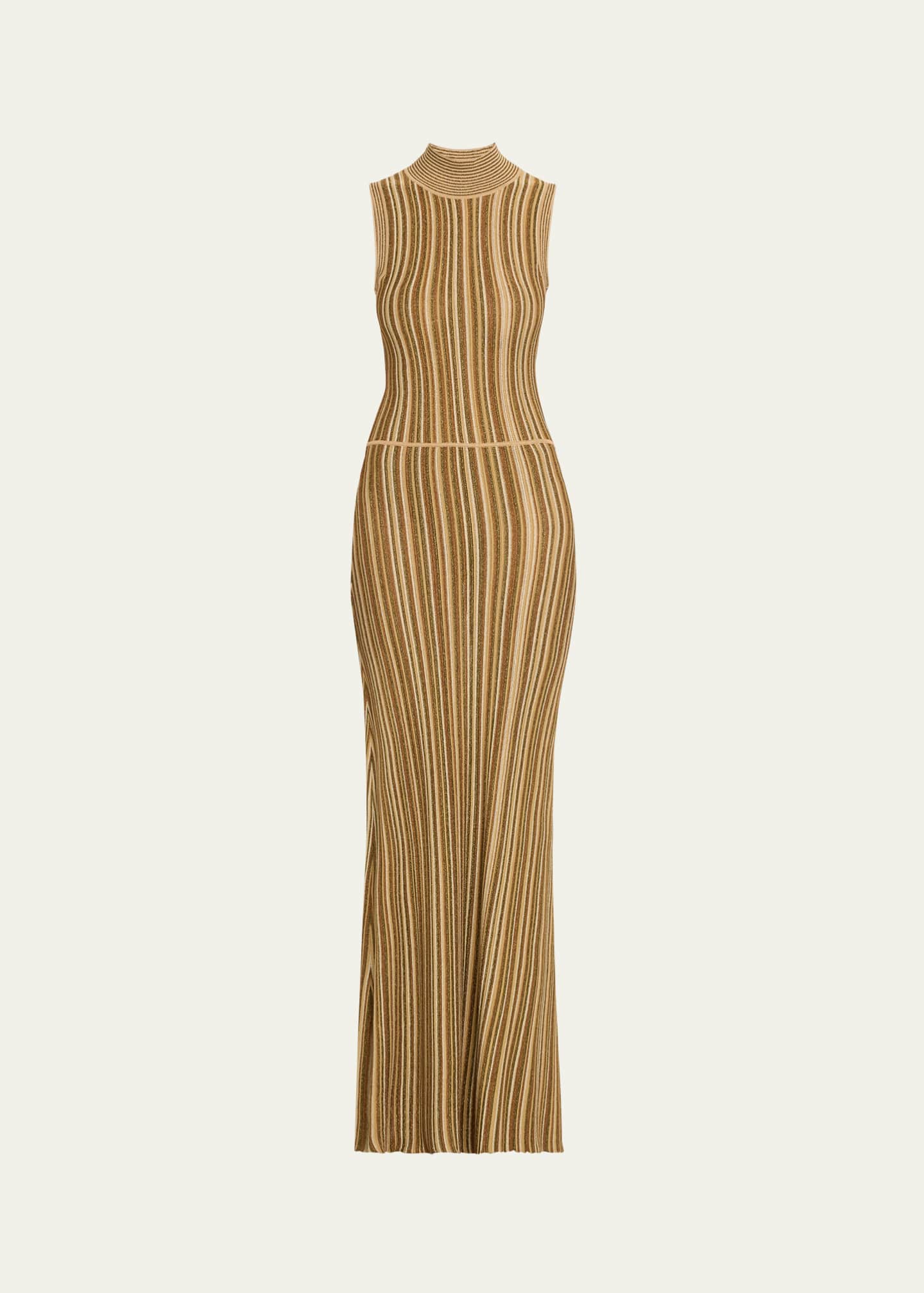 Veronica Beard Anna Stripe Sleeveless Maxi Dress Image 1 of 5