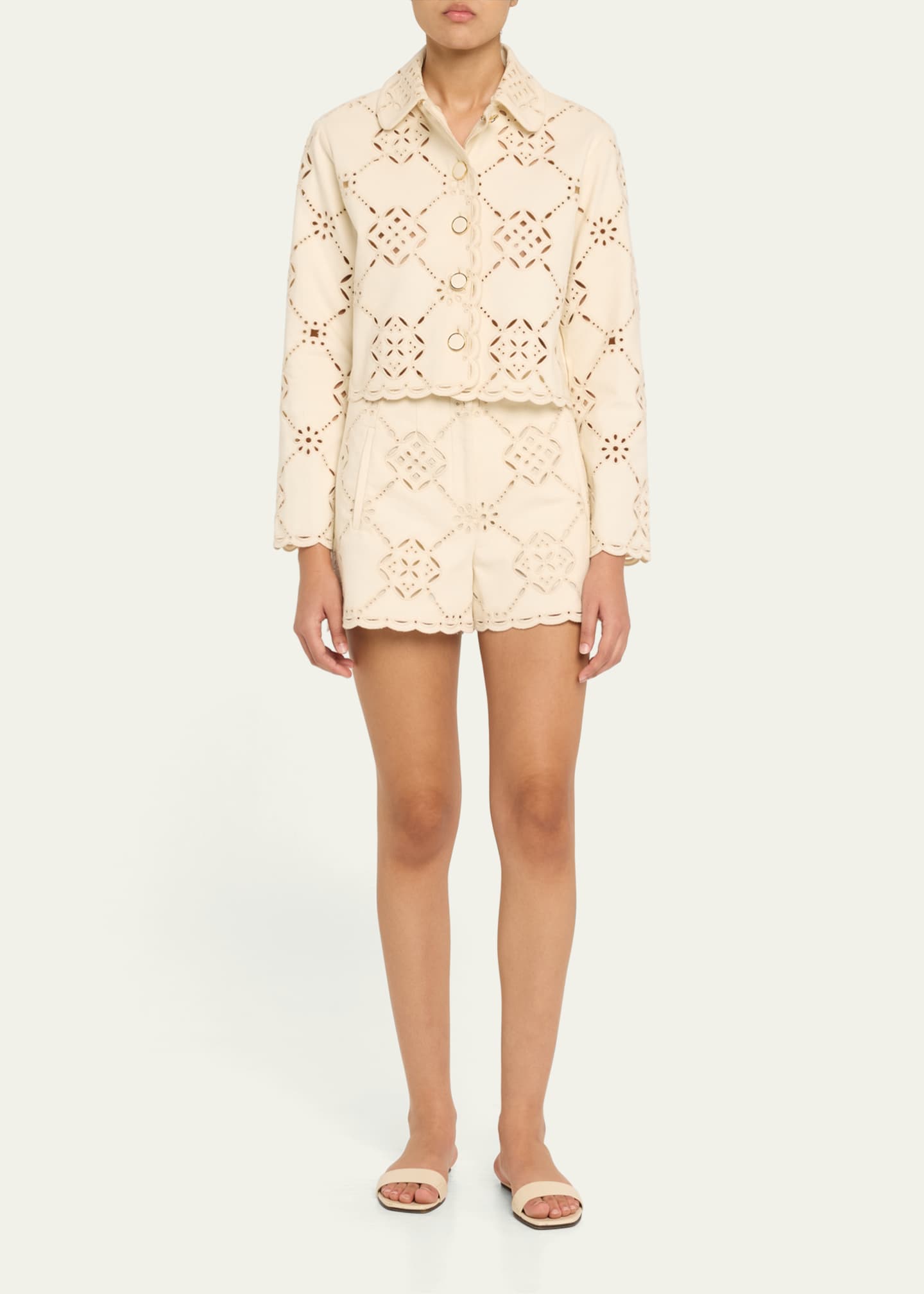 Veronica Beard Jazmin Tailored Shorts Image 2 of 5