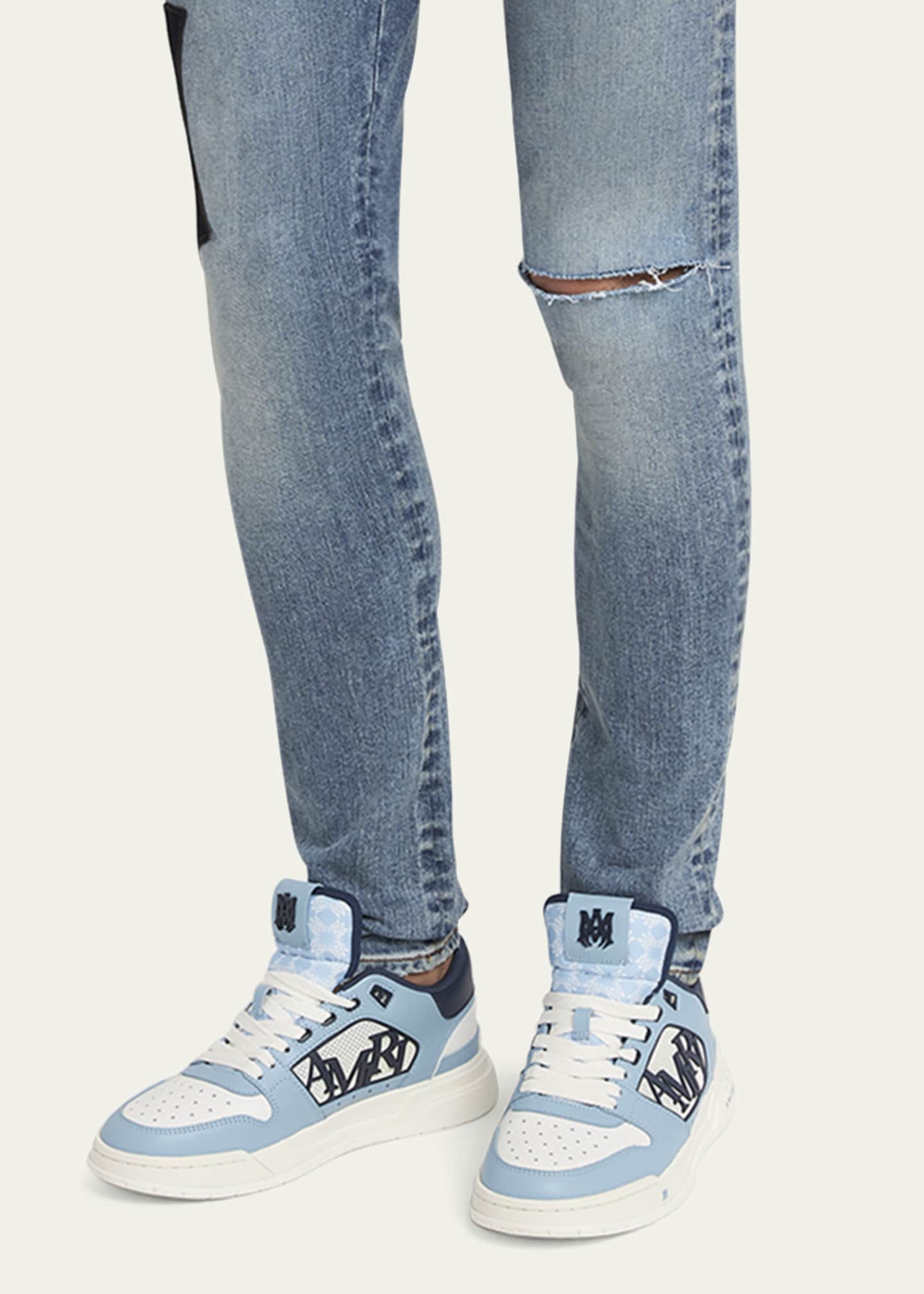 Amiri Men's Classic Low Leather Sneakers - Bergdorf Goodman