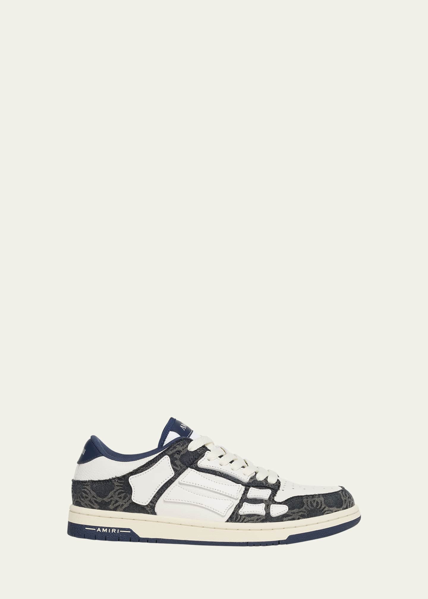 スニーカー AMIRI Ma Quad Skel Top Low MA QUAD SKEL-TOP LOW - Midnight Indigo | AMIRI