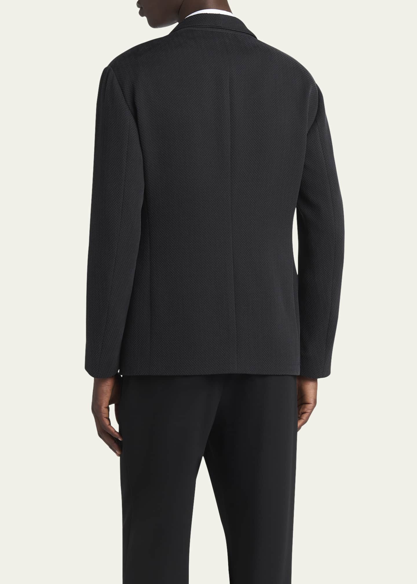 Giorgio Armani Men's Honeycomb Shawl Sport Coat Image 3 of 5