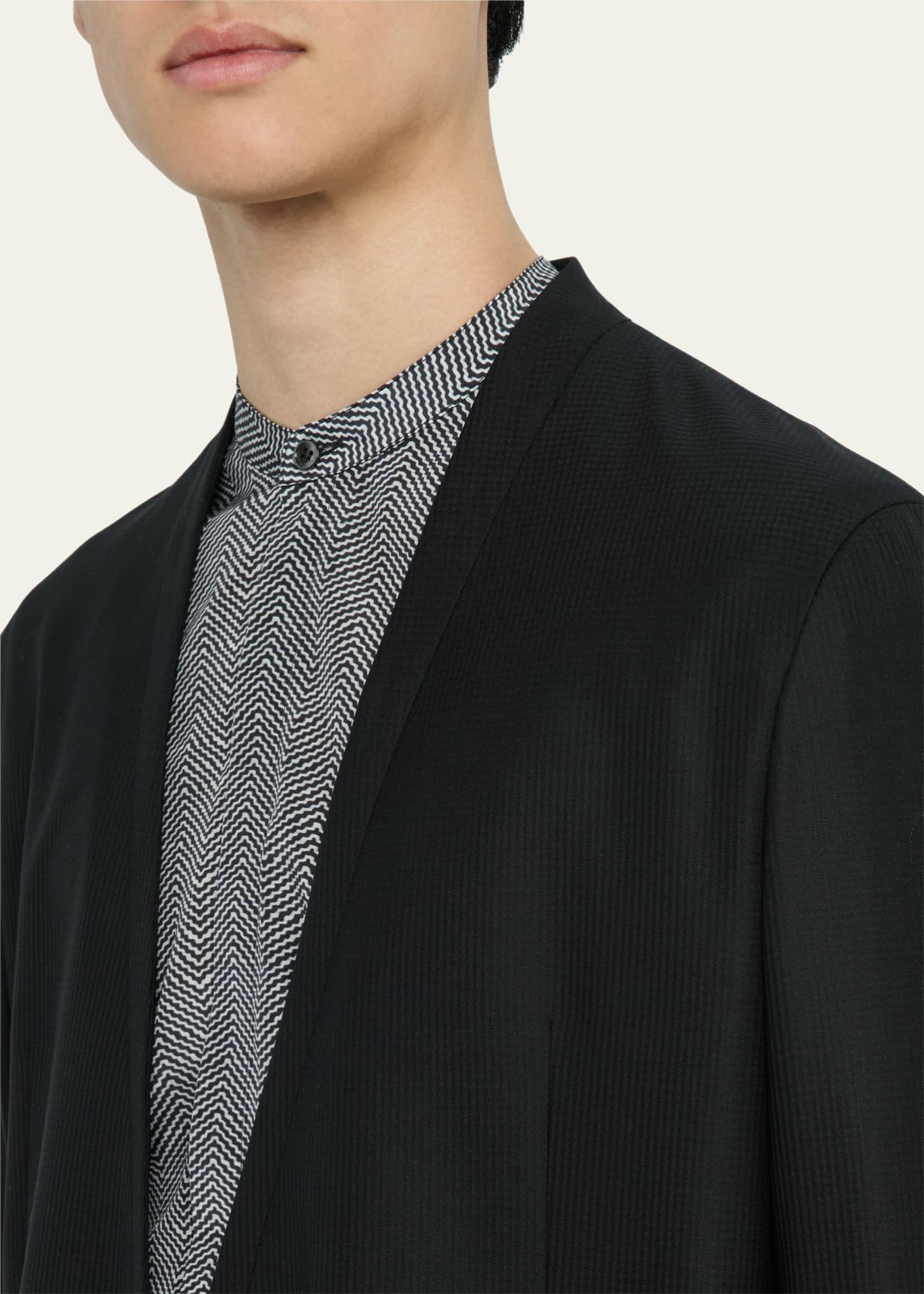 Giorgio Armani Men's Upton Double-Breasted Suit Image 5 of 8