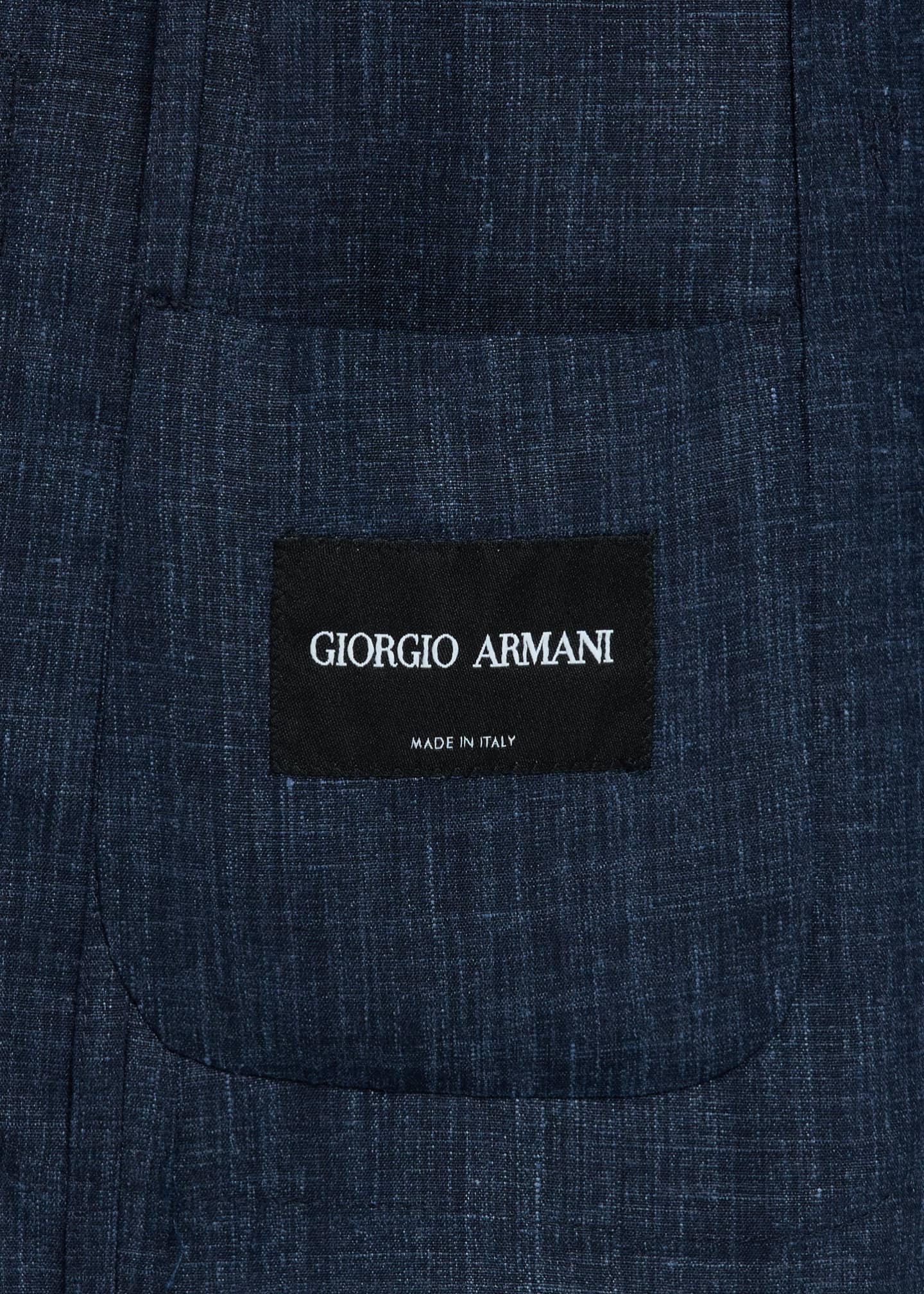 Giorgio Armani Men's Wool-Silk Melange Sport Coat Image 6 of 8